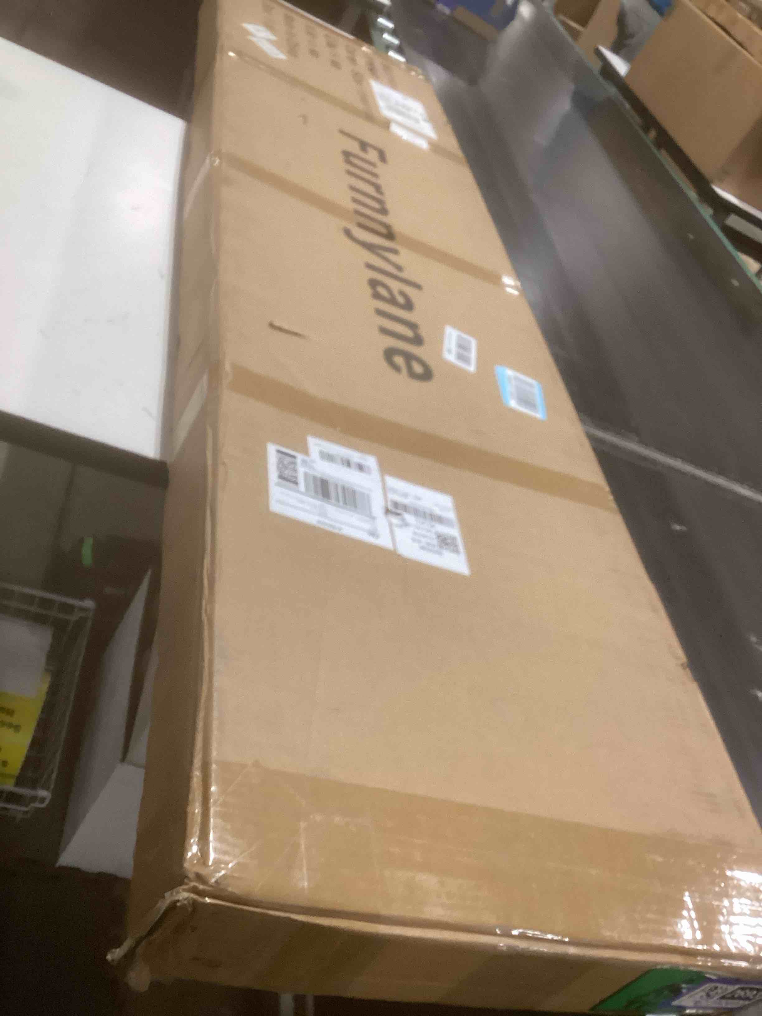 Condition photo showing Good Condition for Furnnylane 5 Panel Bamboo Room Divider and Folding Panel Screen,Bamboo Panel Divider for Room Separation,Brown,67" H x 76.75" W