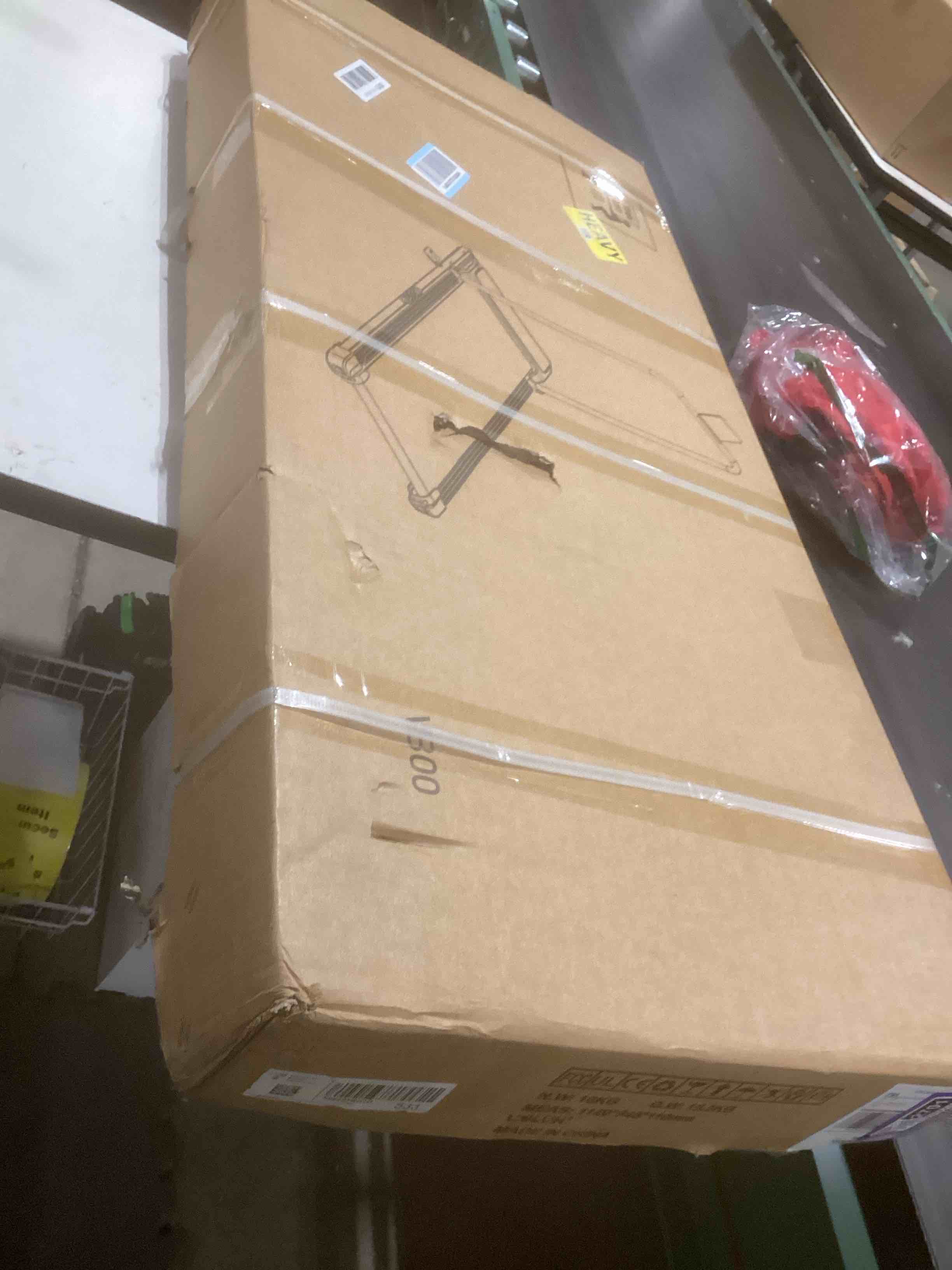 Condition photo showing As Is for Electric Treadmills for Home with Incline, Walking Pad Treadmill with Handle Bar, 0.6-7.6MPH Portable Small Treadmills with Handles for Home Small Spaces, 3.0HP Walking Pad with Incline and 350LBS Black-1
