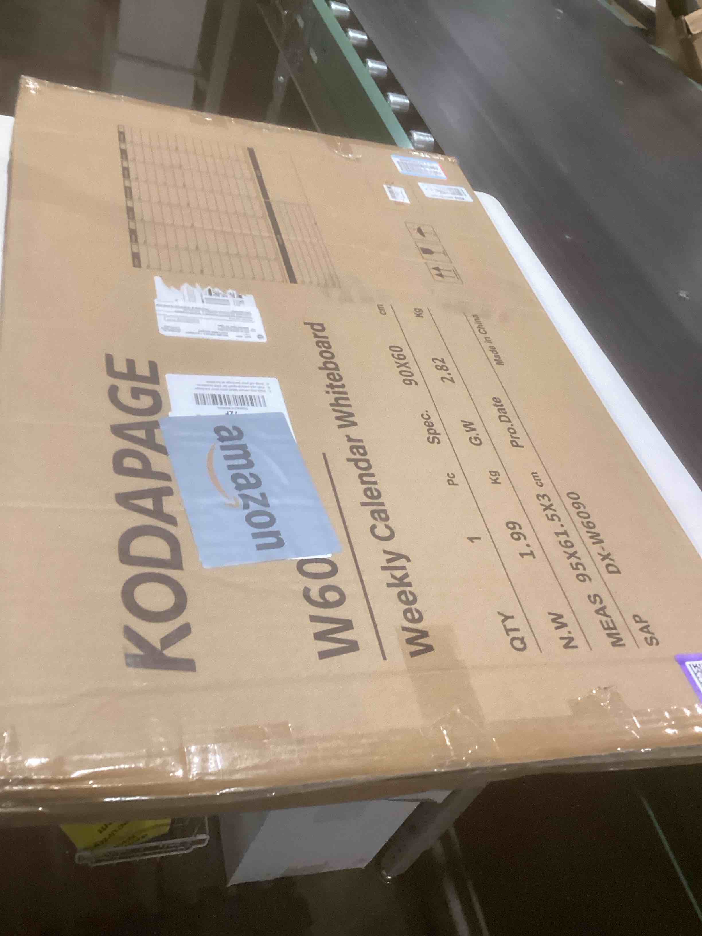 Condition photo showing Good Condition for Large Weekly Dry Erase Board, Weekly Planner whiteboard with Hourly time Slots, Whiteboard Weekly Calendar for Schedule for Wall 36" X 24" Double-Sided for Office, Home and School 36"W x 24"H