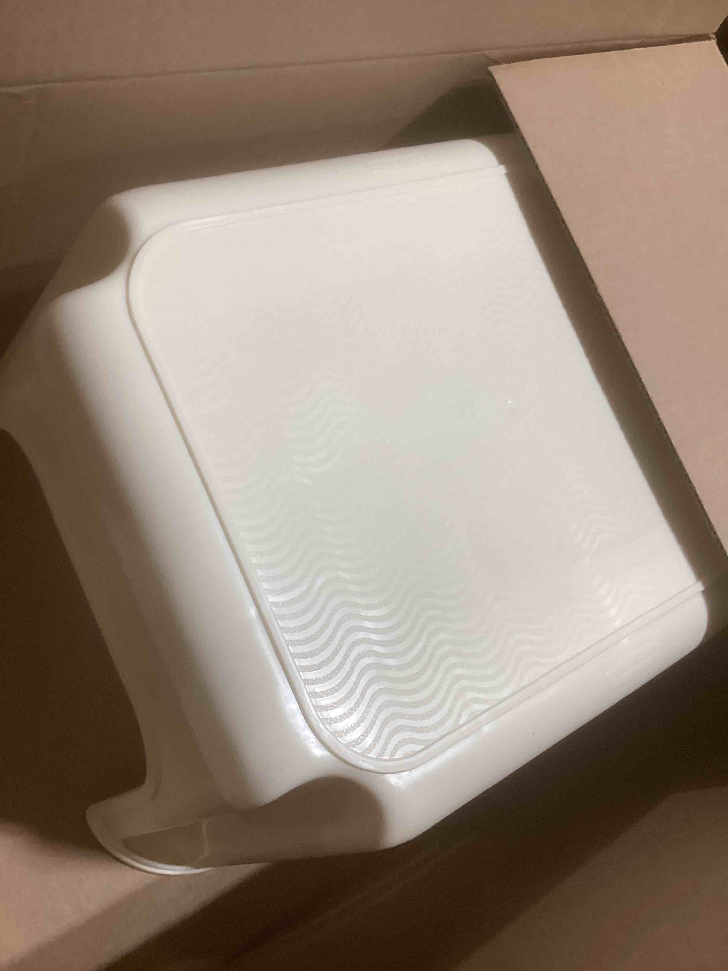Condition photo showing Good Condition for Rubbermaid Roughneck Step-Stool Bisque Lightweight Holds up to 300 pounds Ideal for Kitchen-Bath Skid-Resistant Bisque 1 ct (Pack of 1)