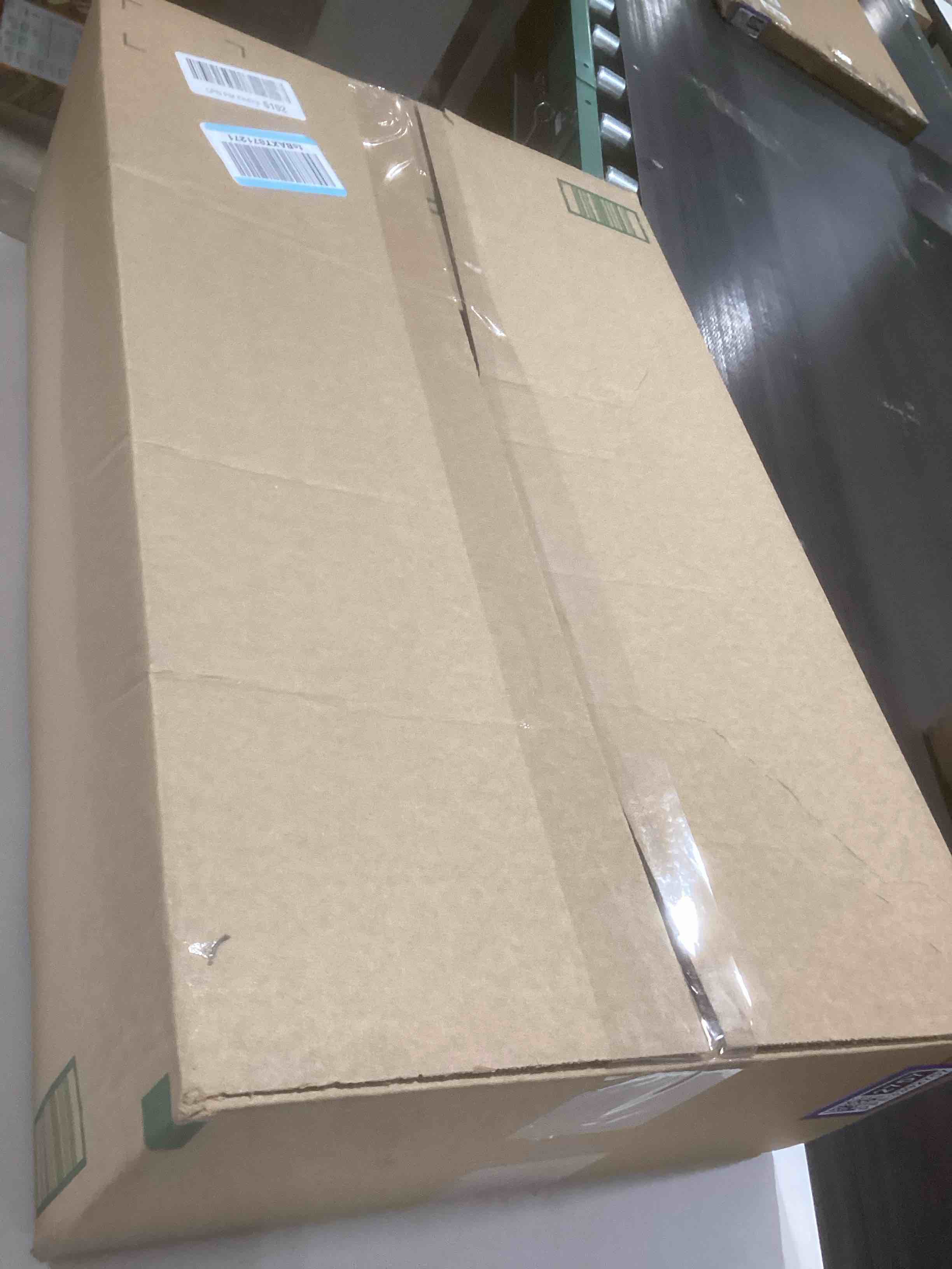 Condition photo showing Good Condition for Amazon Basics Extra Thick Exercise Yoga Mat with Carrying Strap Black 1/2 Inch