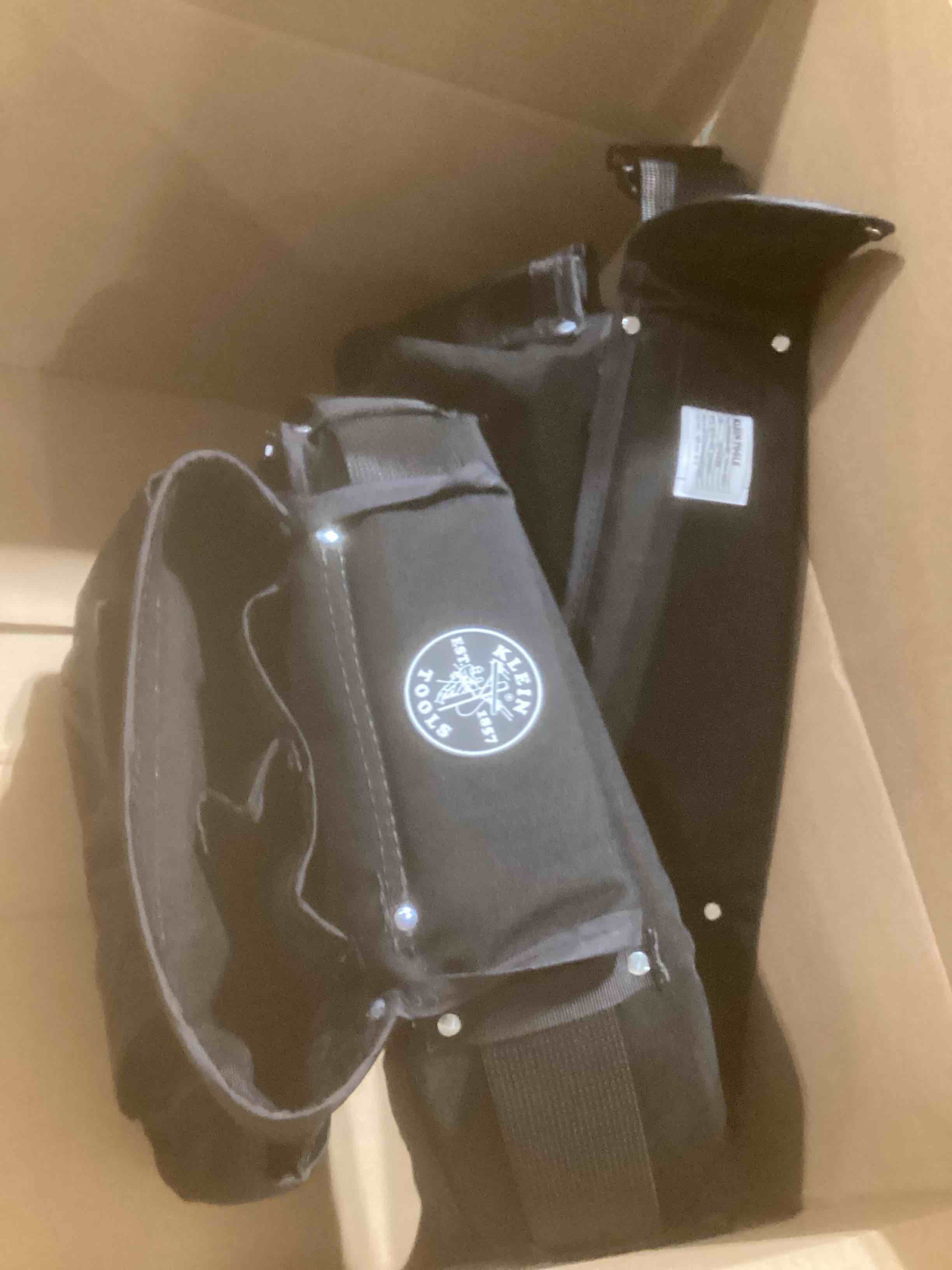 Condition photo showing Good Condition for Klein Tools 5710M Electrician's Powerline Padded Tool Belt and Tool Pouch Combo, Medium, 4-Piece