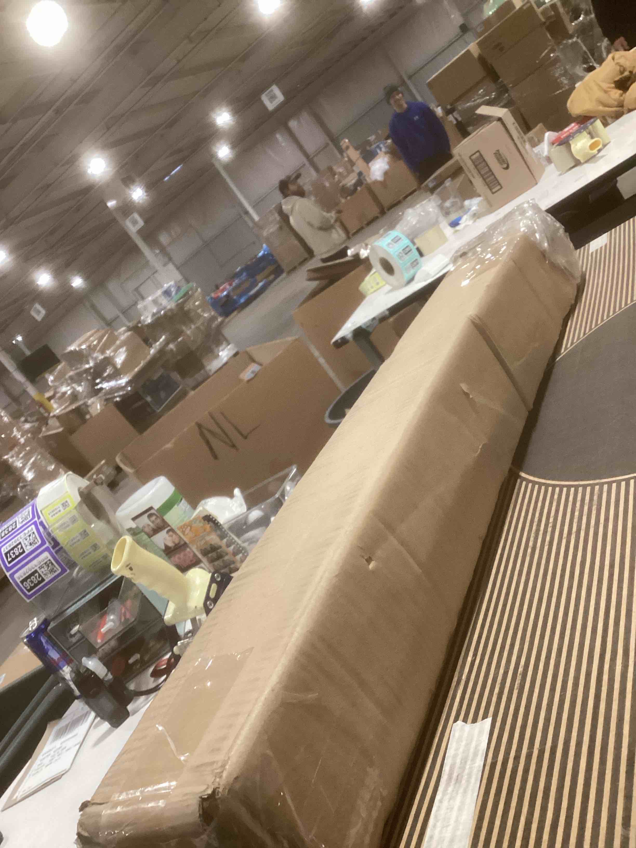 Condition photo showing Good Condition for CHICOLOGY Bamboo Blinds, Bamboo Shades, Roman Shades for Windows, Roman Window Shades, Window Shades for Home, Bamboo Shades for Patio, Blinds & Shades, Window Shade, 31" W X 48" H, Squirrel 31"W x 48"H Squirrel