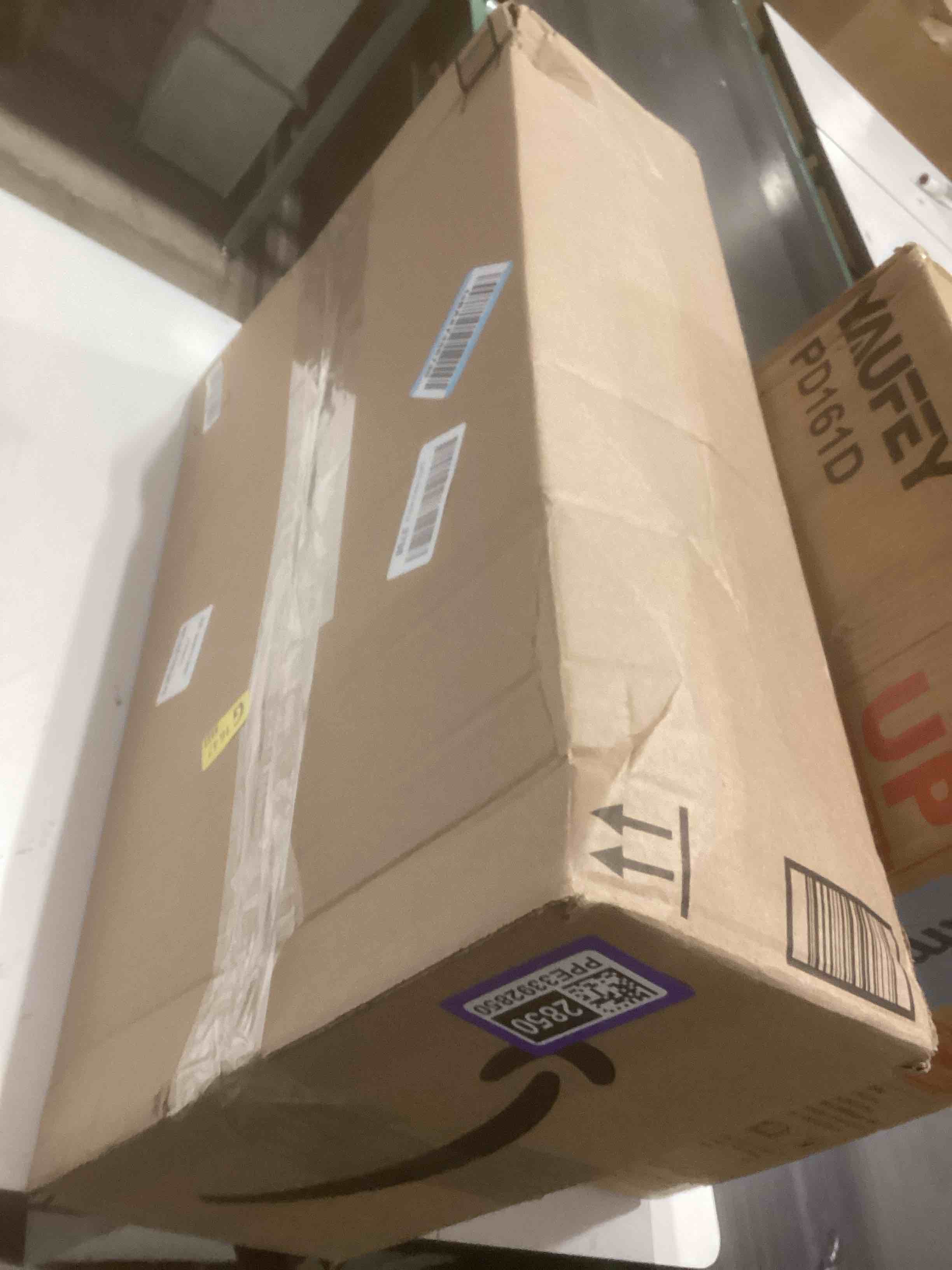 Condition photo showing Good Condition for Collapsible Dog Bath Tub for Small Dogs & Cats, Portable Puppy Bath Tub with Water Drain Plug, Space Saving Foldable Pet Bathtub for Indoor & Outdoor Use, Blue