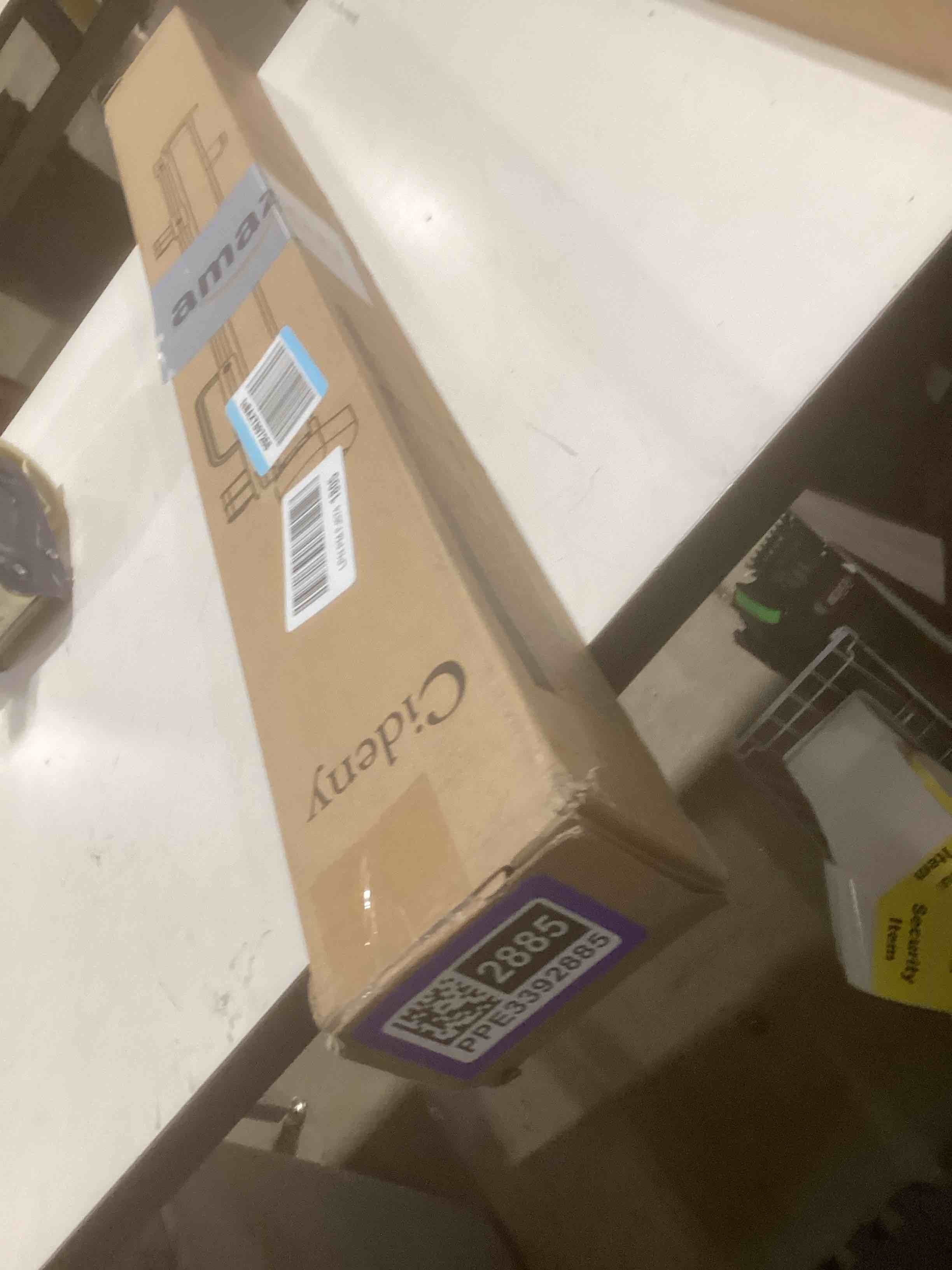 Condition photo showing Good Condition for Retractable Baby Gate for Stairs, 55" Wide Mesh Dog Gate Indoor, 34" Tall Child Gate for Doorways, Hallways, Deck, Indoor Outdoor Pet Baby Safety Essentials for Home, Grey Gray 55'' Wide