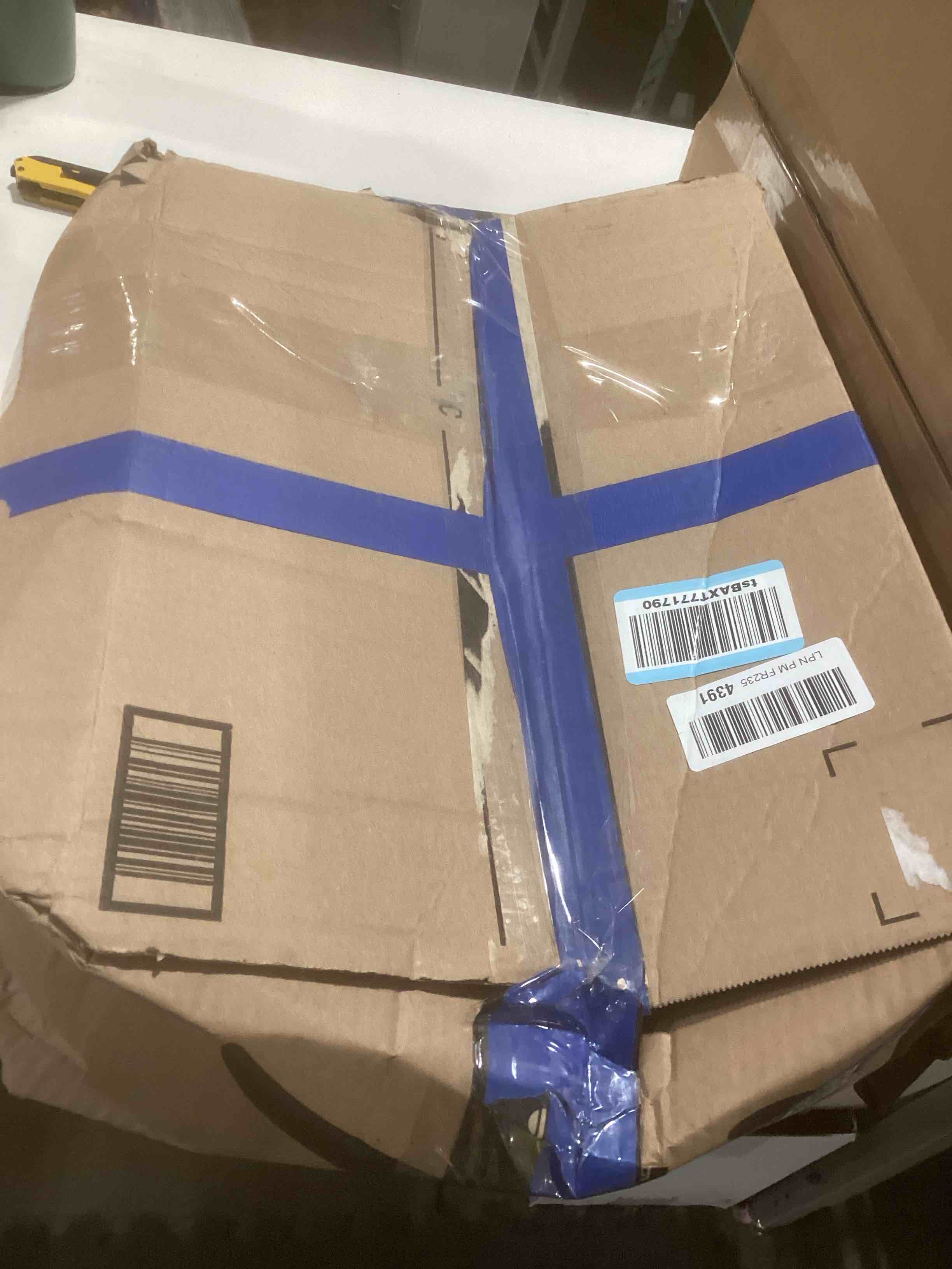 Condition photo showing As Is for SAMSUNG Stacking Kit for 27” Wide Front Load Washer and Dryer Combo, Small Space Saving Solution for Stackable Laundry Machine Sets, All Parts Included, SKK-8K