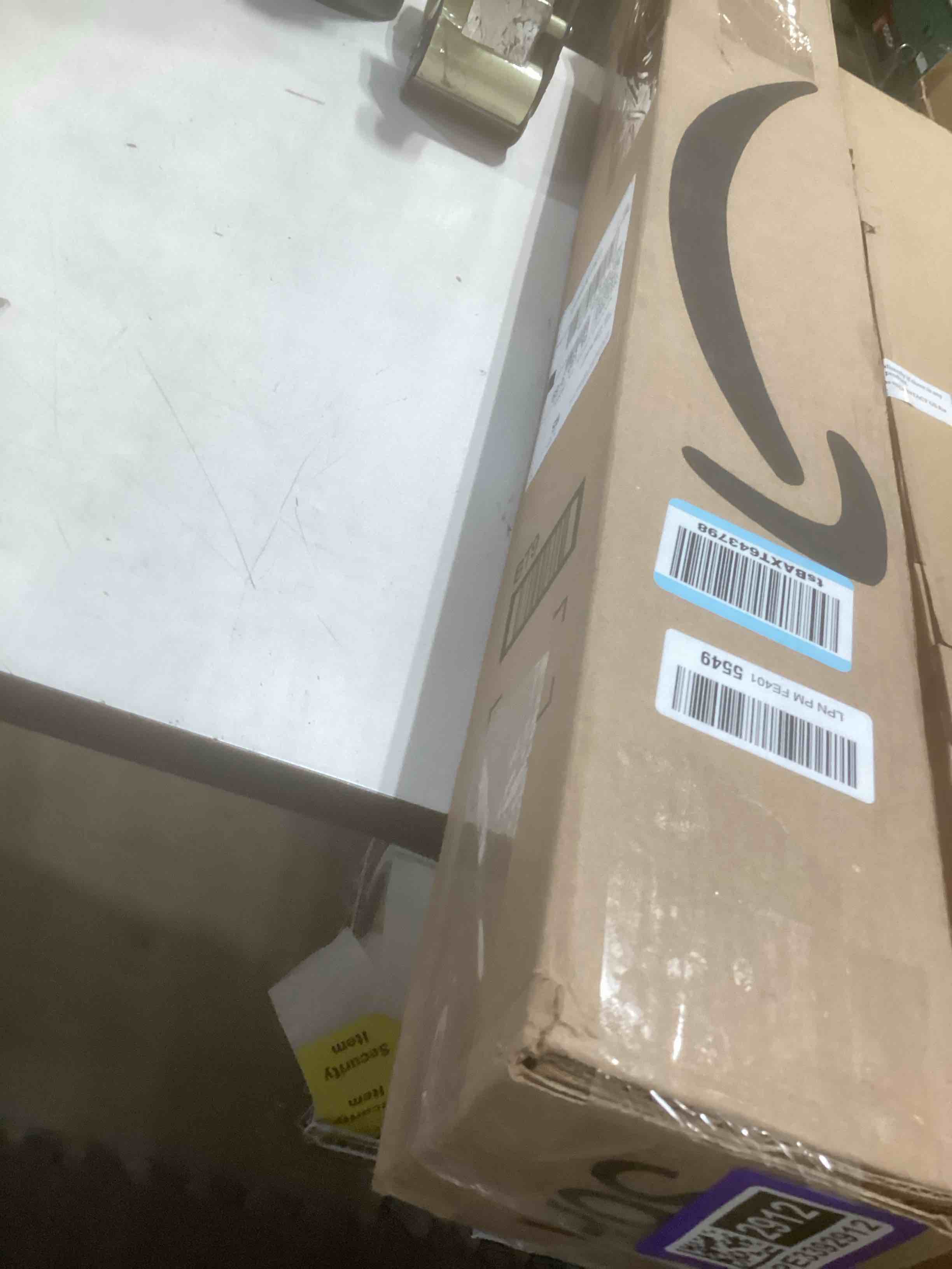 Condition photo showing Good Condition for LovePads Clear Table Cover Protector 36 x 60 Inch, 1.5mm Thick Plastic Table Cover, Table Protector for Dining Room Table, Waterproof Vinyl Tablecloth Table Pad Mat for Kitchen, Dresser, Writing Desk 36" x 60" (Rectangular) Clear 1.5mm