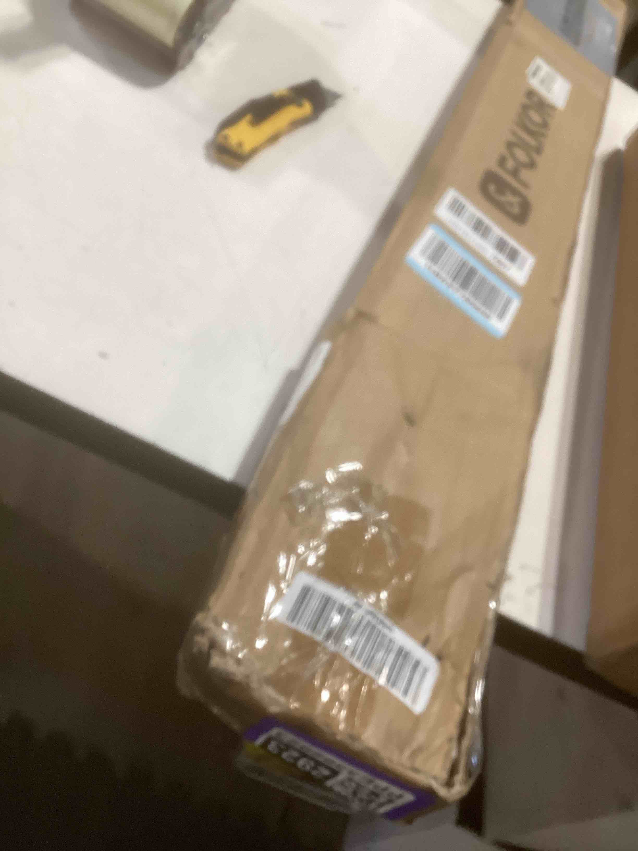 Condition photo showing item condition for Floater Frame for 20x24 Canvas Paintings, DIY Metal Floating Frame with 1.5” Deep for Artists Designers Landscape Portrait Artwork, Modern Home Office Wall Decor (Walnut) 20x24" Walnut Brown