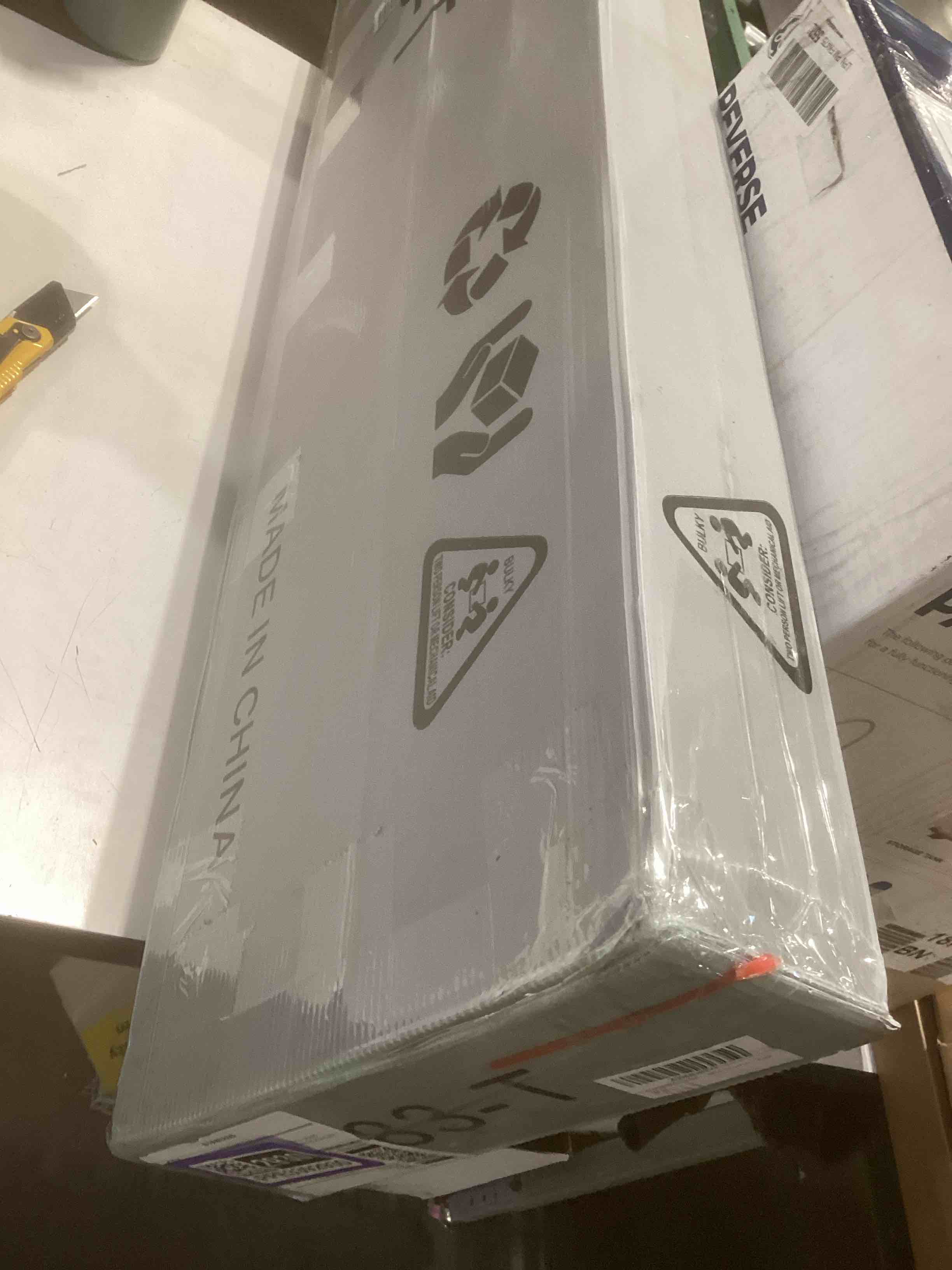 Condition photo showing Good Condition for Kujielan Twin Size Bed Frame with Modern Headboard, Metal Platform Bed Base with Strong Support, No Box Spring Needed, Easy Assembly, Noise Free?Black Twin 12 INCH