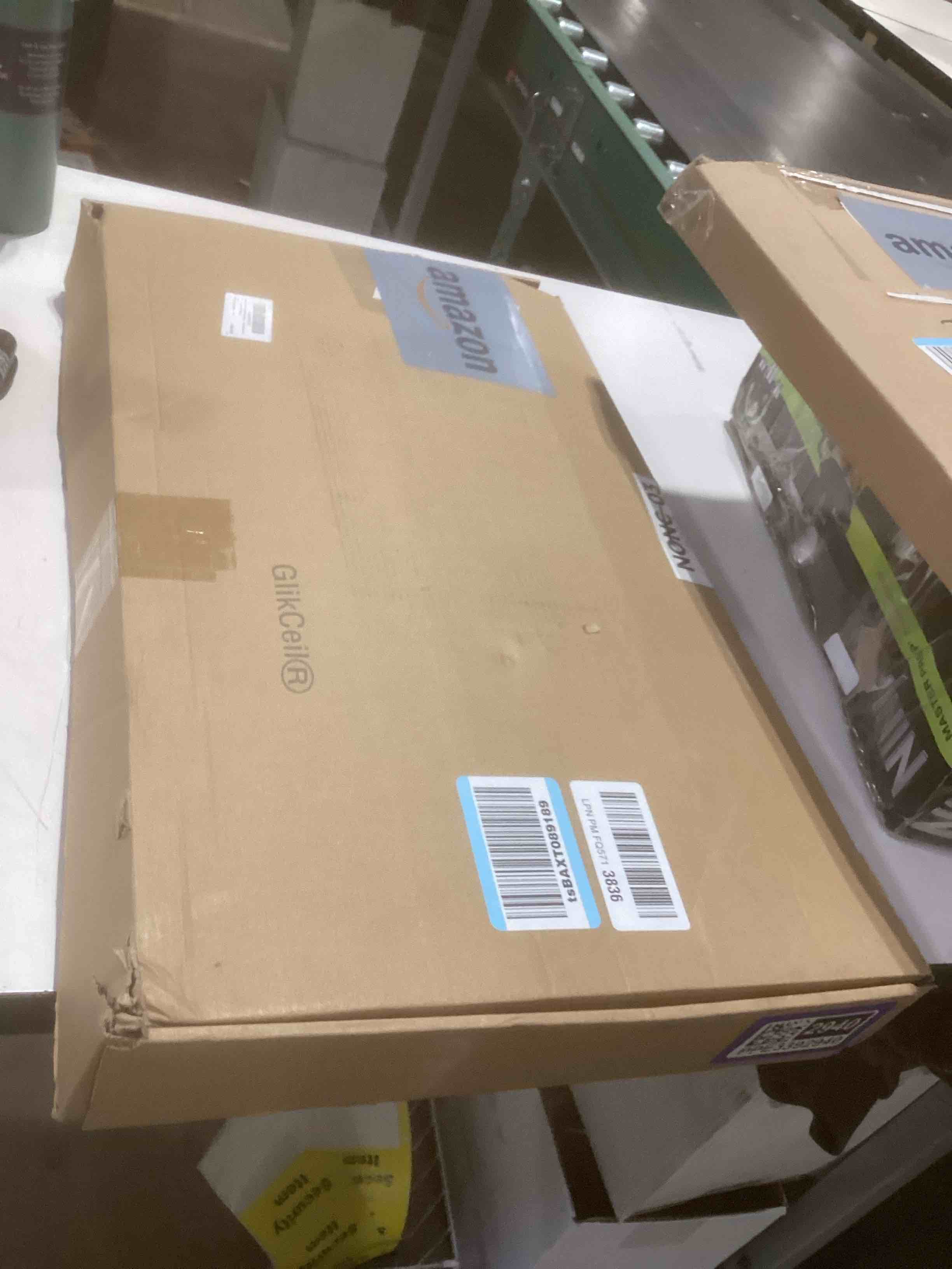 Condition photo showing As Is for GlikCeil 2pcs 6ft Large Black Royal Metal Christmas Nutcracker Outdoor Decoration Xmas Red Green Nutcracker Yard Signs Christmas Tall Metal Soldier Stakes Ornament for Holiday Garden Lawn Porch Decor