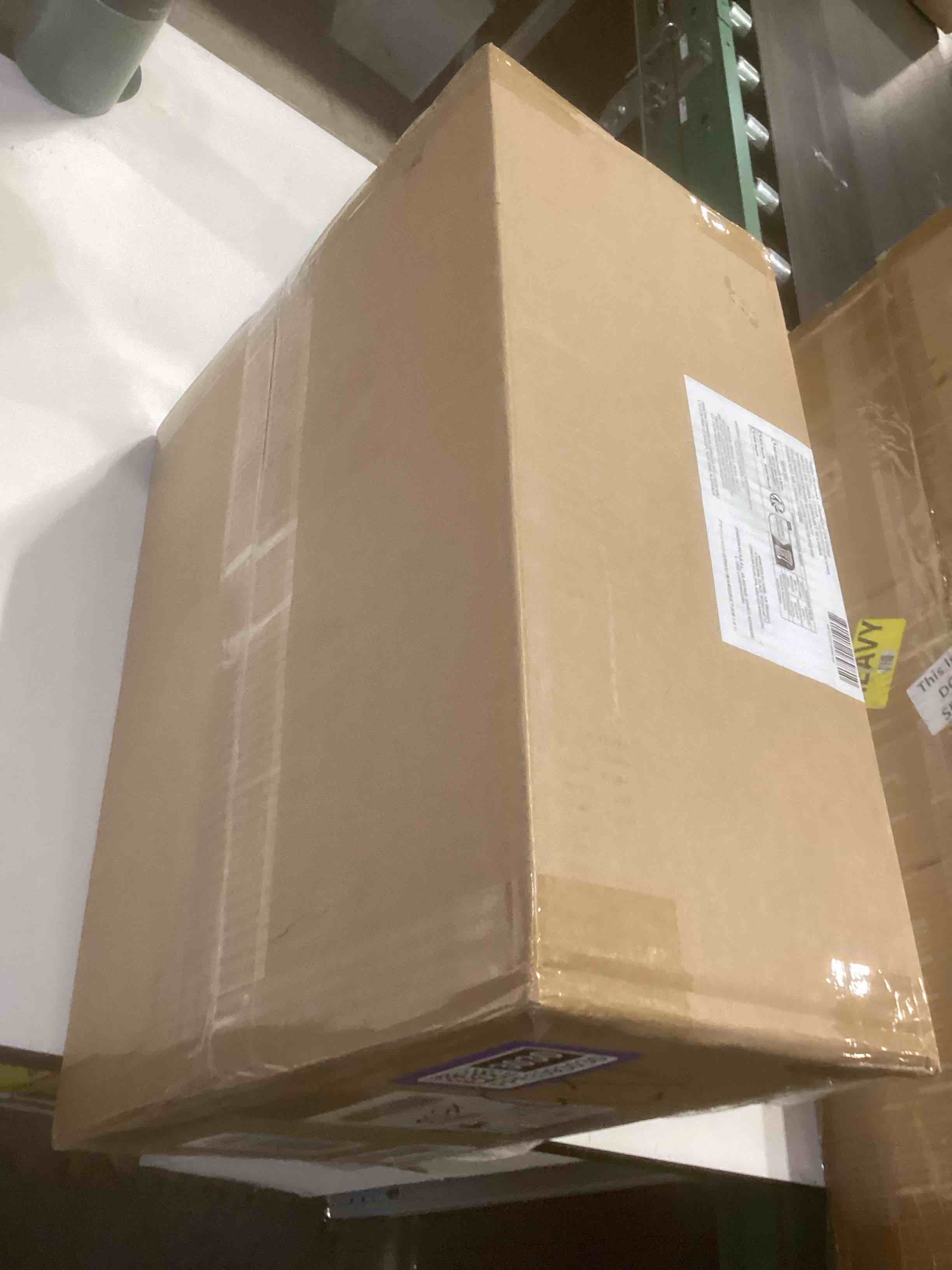 Condition photo showing Good Condition for Amazon Basics Cast Iron Dutch Oven Pot with Lid, Enameled, Round, Dual Handles, Heavy-Duty, Large, 7.3-Quart, Red