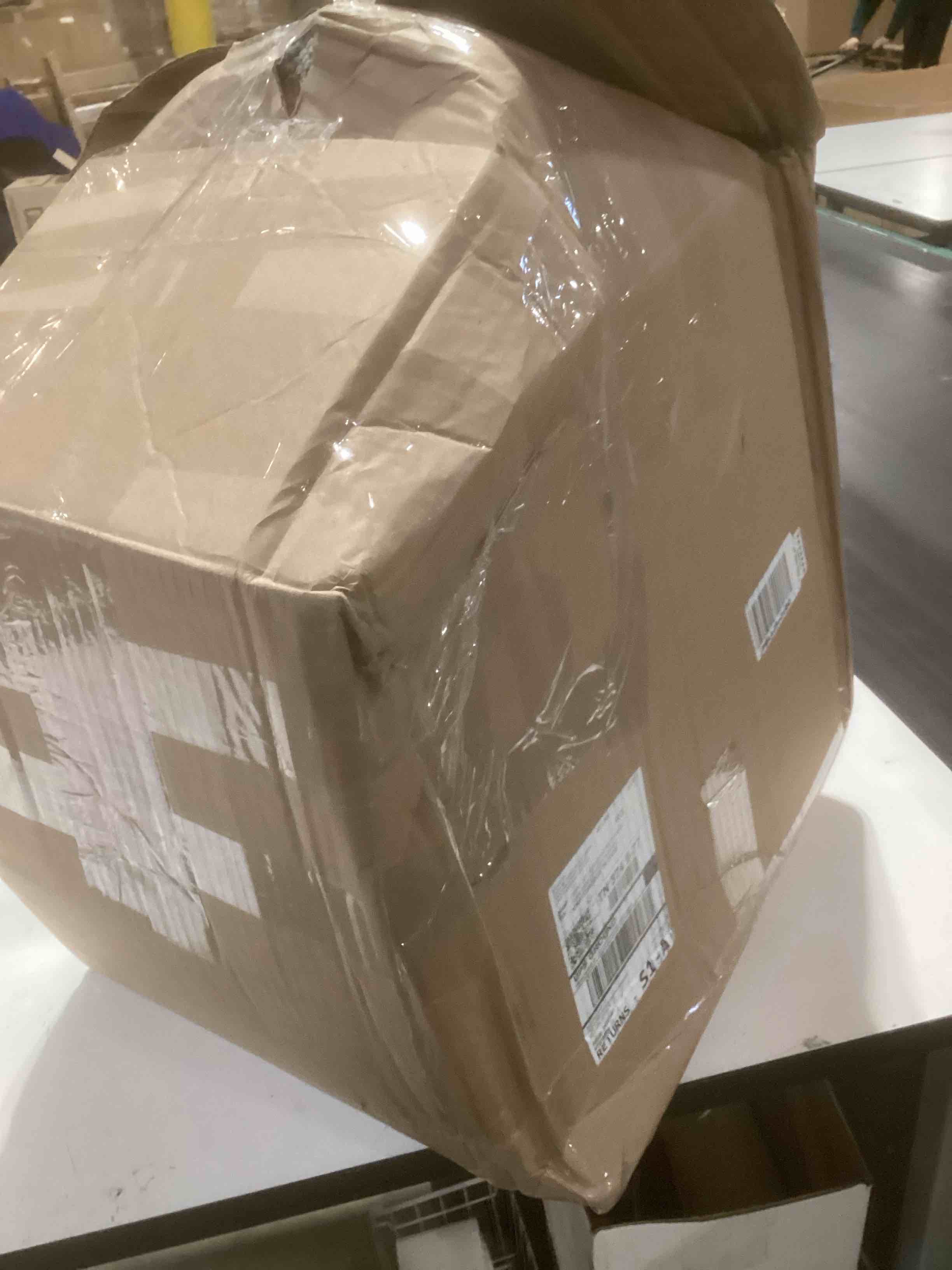 Condition photo showing Good Condition for EHEYCIGA Dog Stairs for Bed 18" H, 4-Step Dog Steps for High Bed, Pet Steps for Small Dogs and Cats, Non-Slip Balanced Pet Ramp Indoor, Grey Grey 4 Standard 15" x 24" x 18"