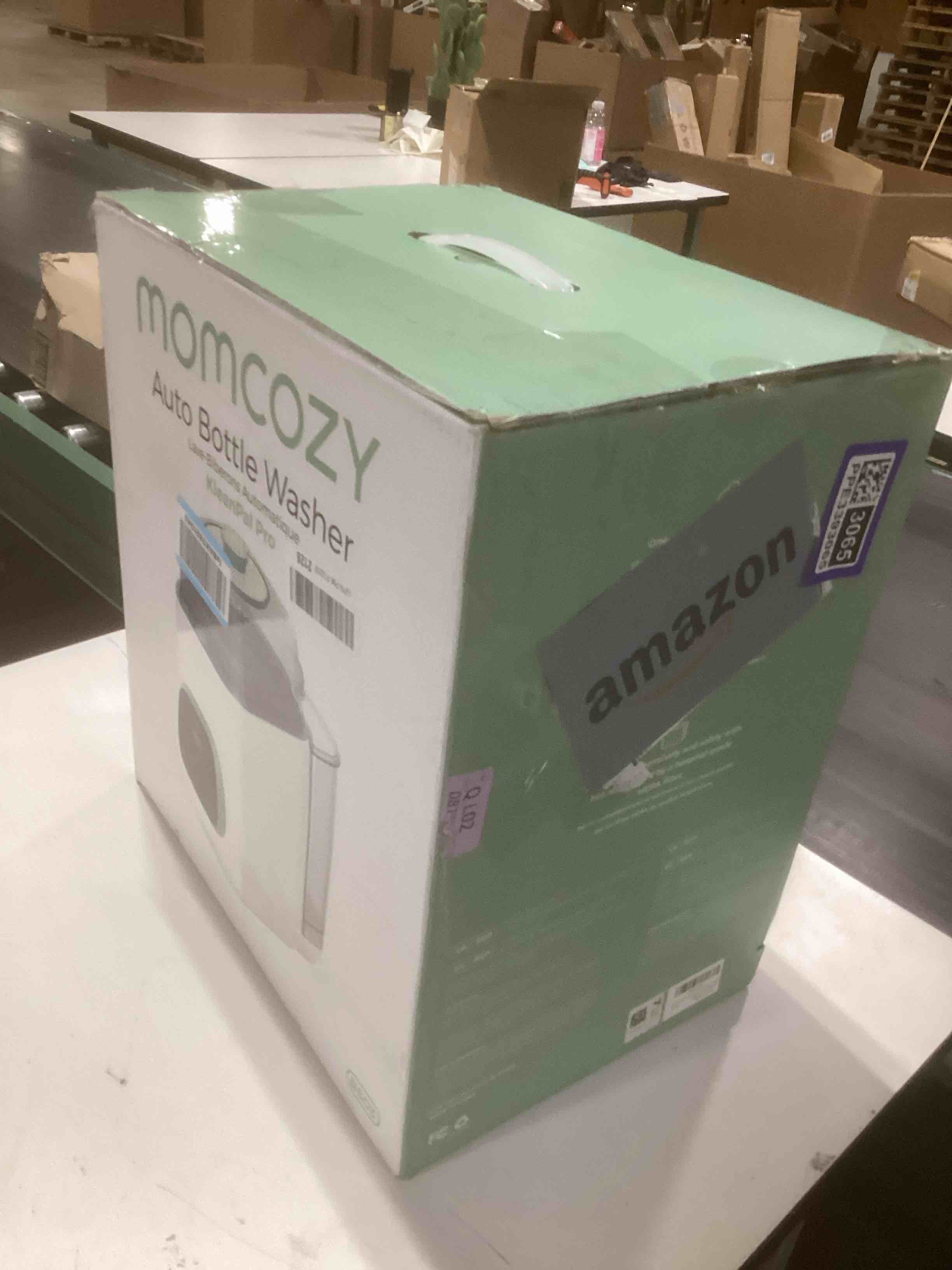Condition photo showing As Is for Momcozy KleanPal Pro Baby Bottle Washer, Sterilizer & Dryer - All-in-One Cleaning Machine for Bottles, Pump Parts & Baby Essentials - Time-Saving & Effortless Care