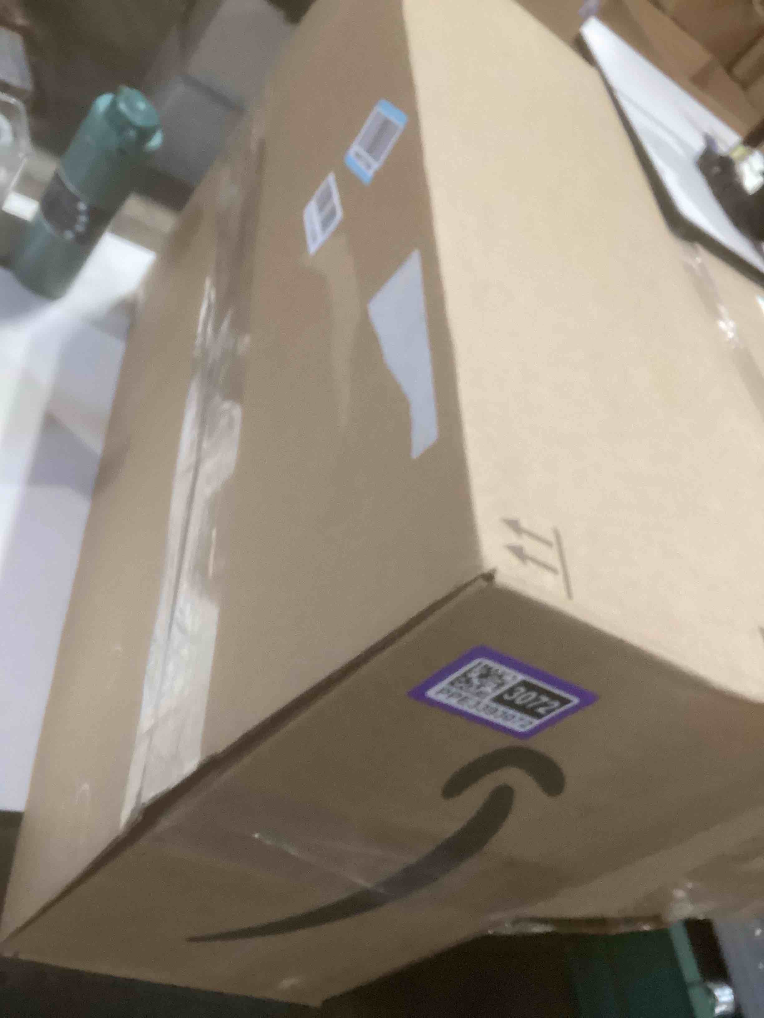 Condition photo showing Good Condition for Golf Simulator Impact Screen, Premium Triple Layer Launch Monitor Projector Screen with HD Visuals, Indoor Practice Screen for Enclosure and Net, Hitting Screen with Grommets & Bungee Cords 8.2 x 8.2 ft