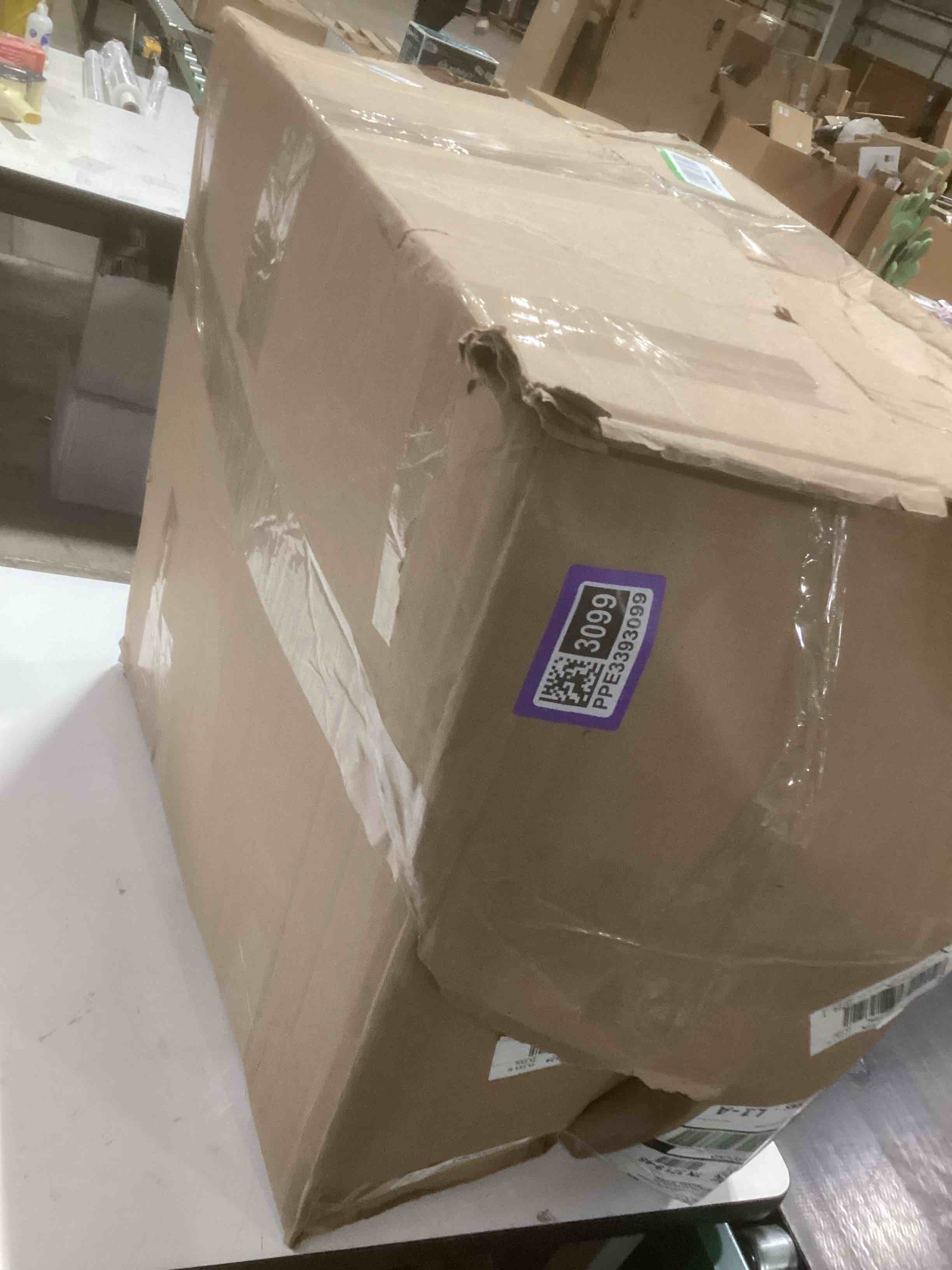 Condition photo showing As Is for Dog Car Seat for Medium/Large Dogs, Memory Foam Pet Booster Seat for Under 55 lbs or 2 Small Dogs, Detachable Dog Car Bed for Backseat with 2 Safety Leashes and Pockets(Black/Grey, Large)