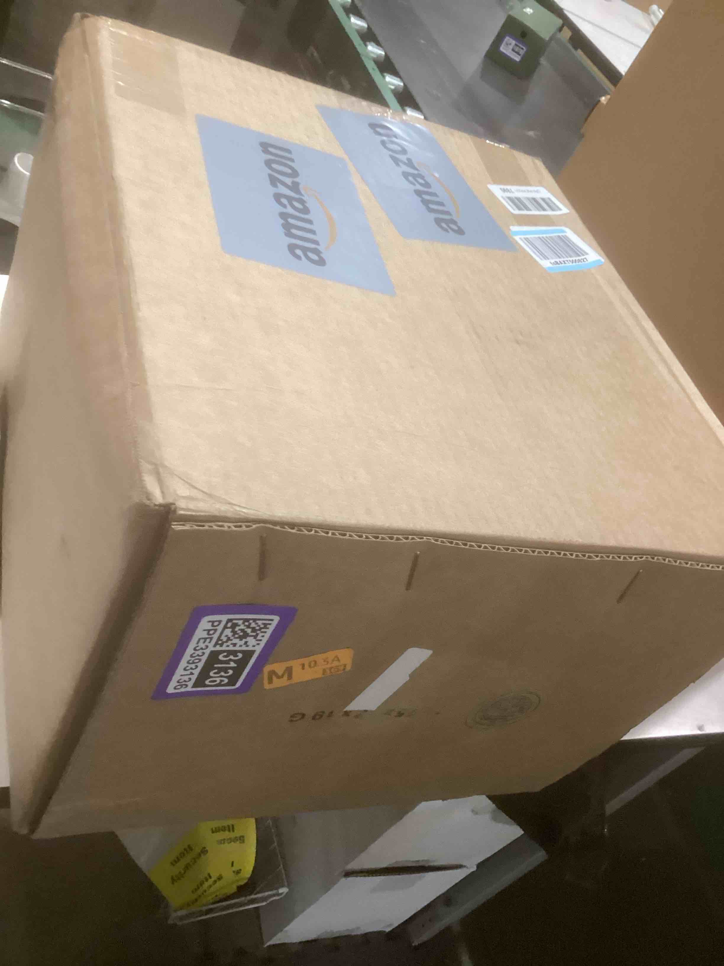 Condition photo showing Good Condition for Blazing Needles Outdoor Rounded Back Chair Cushion, 19" x 19", Alfinia Fresco Caspian 2 Count