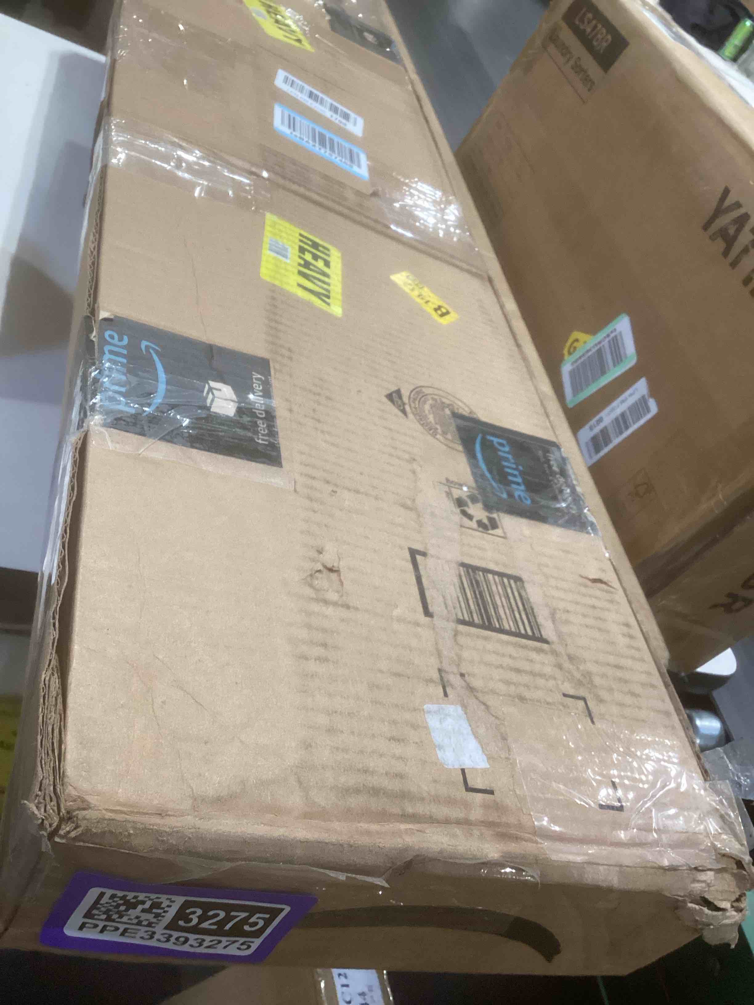 Condition photo showing Good Condition for MULGREAT Peel and Stick Floor Tile, 54 Sq.Ft Self Adhesive Vinyl Flooring Plank, 36 Pieces Waterproof Heavy Duty Wood Grain Tiles, 36"x6" DIY Planks for Laundry Kitchen Bathroom Apartment Grey 36×6 inches Oak Grey 36