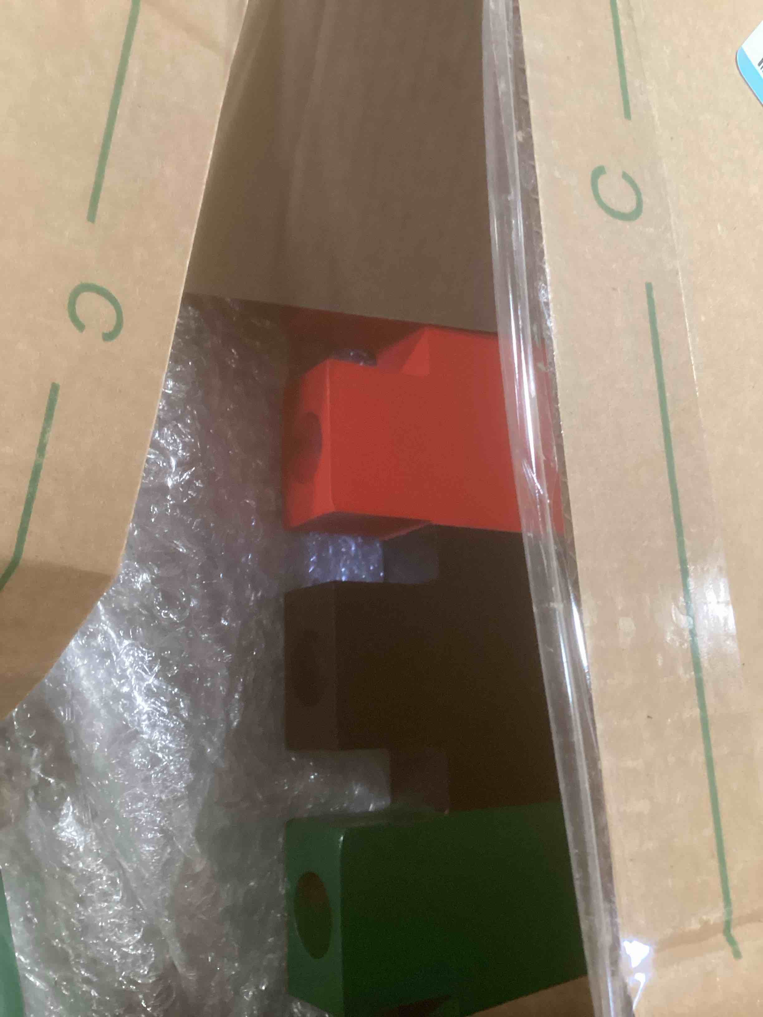 Condition photo showing As Is for 8 Pcs Kwanzaa Candle Set Includes 7 Pcs Red Green Black Flameless Taper Candles and 1 Pc Wooden Handmade Kinara Candle Holder, Electric Kwanzaa Decorations for Africa Celebration Table