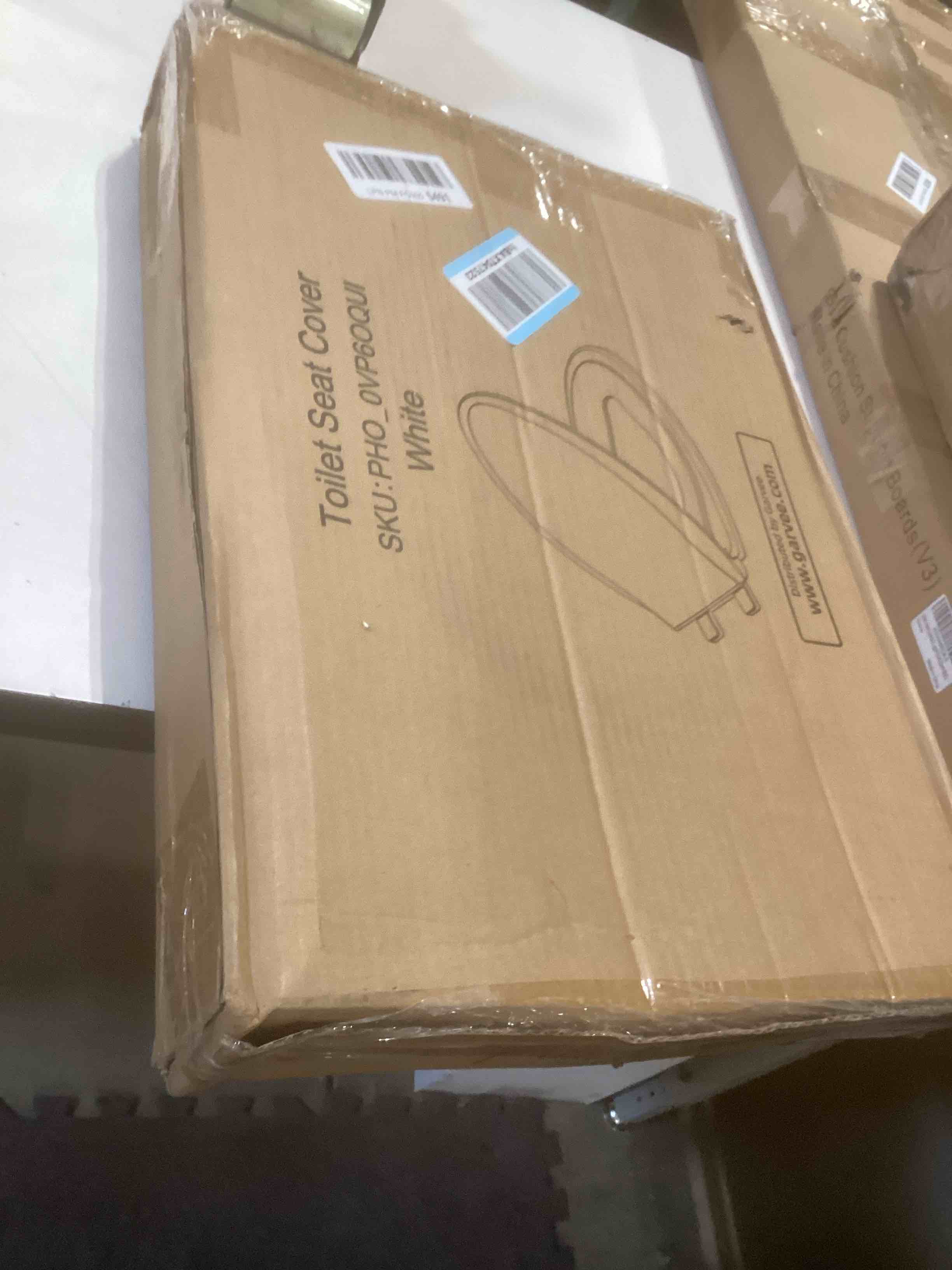 Condition photo showing As Is for Toilet Seat, Elongated Toilet Seat with Toddler Seat Built in, Potty Training Toilet Seat Elongated Fits Both Adult and Child, with Slow Close and Magnets- Elongated