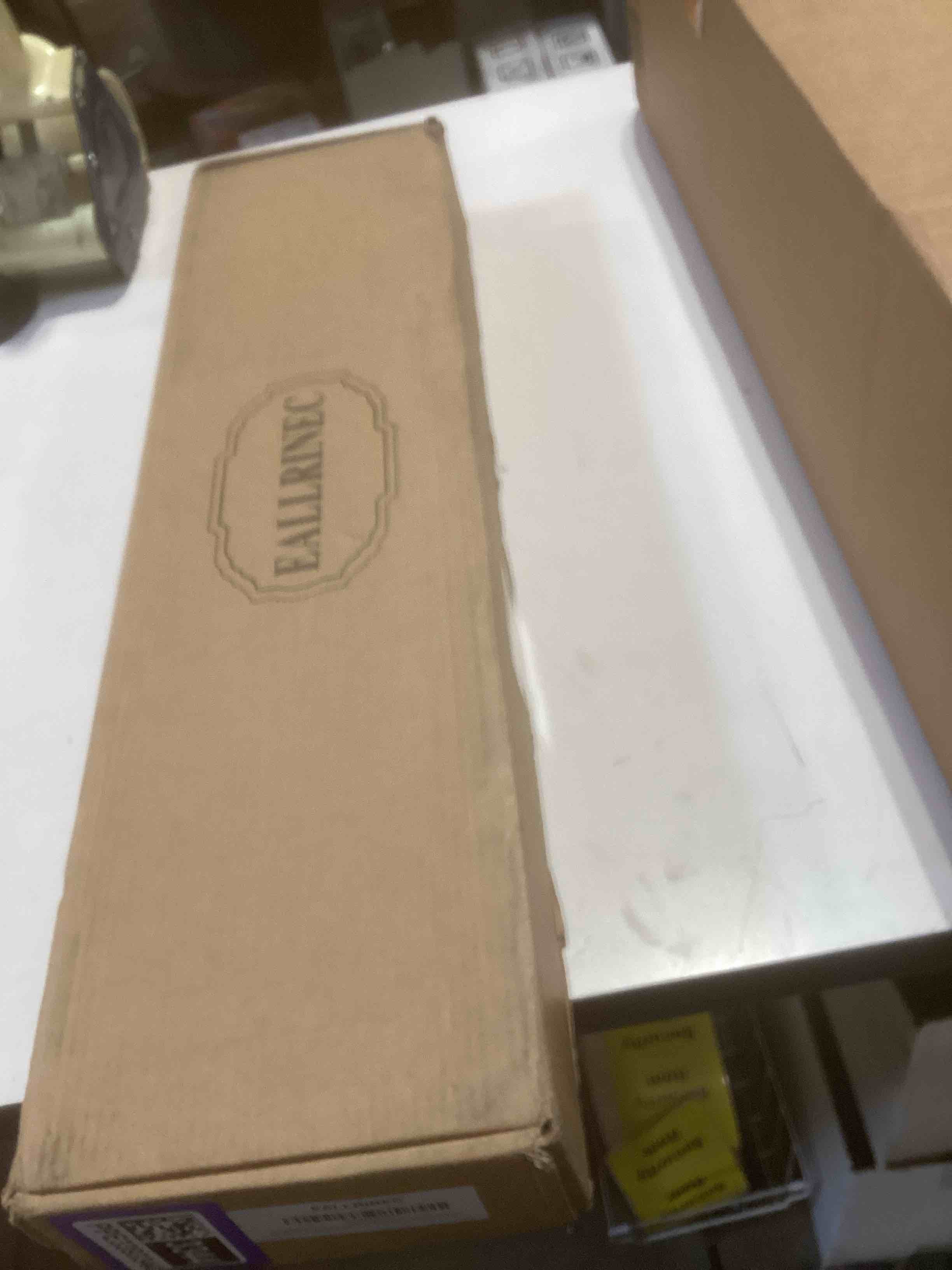 Condition photo showing Good Condition for Floating Shelves, 24 Inches, Easy to Install, Wall Mounted, Set of 3, Rustic Wood for Décor, Storage for Living Room, Bathroom, Bedroom Wooden 24 In