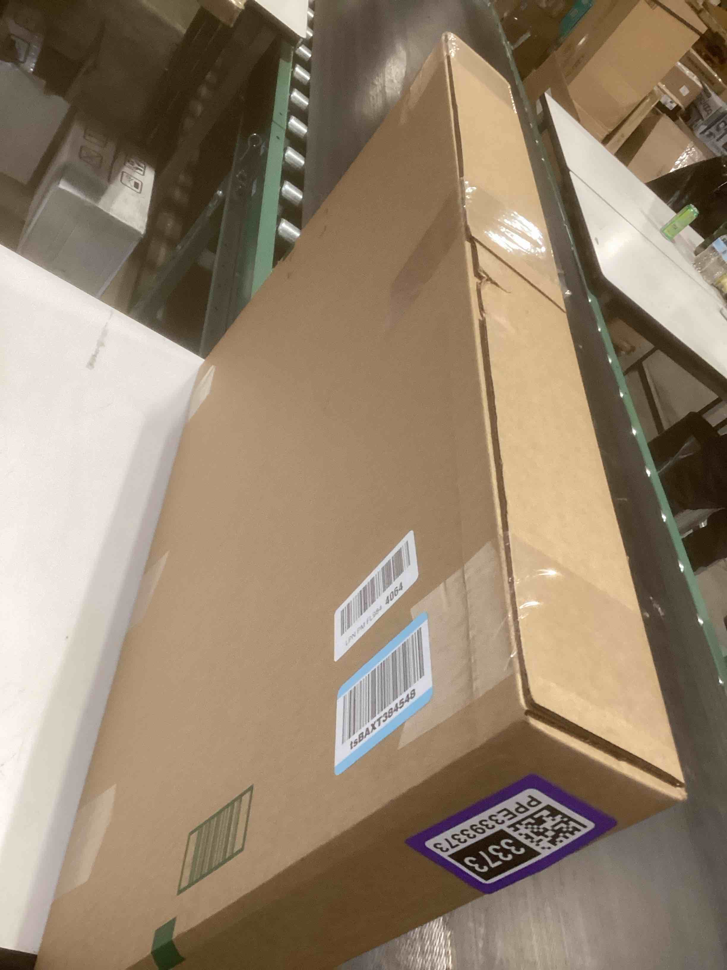 Condition photo showing Good Condition for Wrapping Paper Storage Box- Holds 20 Rolls of 30” Gift Wrap-Upright Container with Lid, Dividers & Handles-Christmas & Birthday Wrap by Elf Stor (Red)