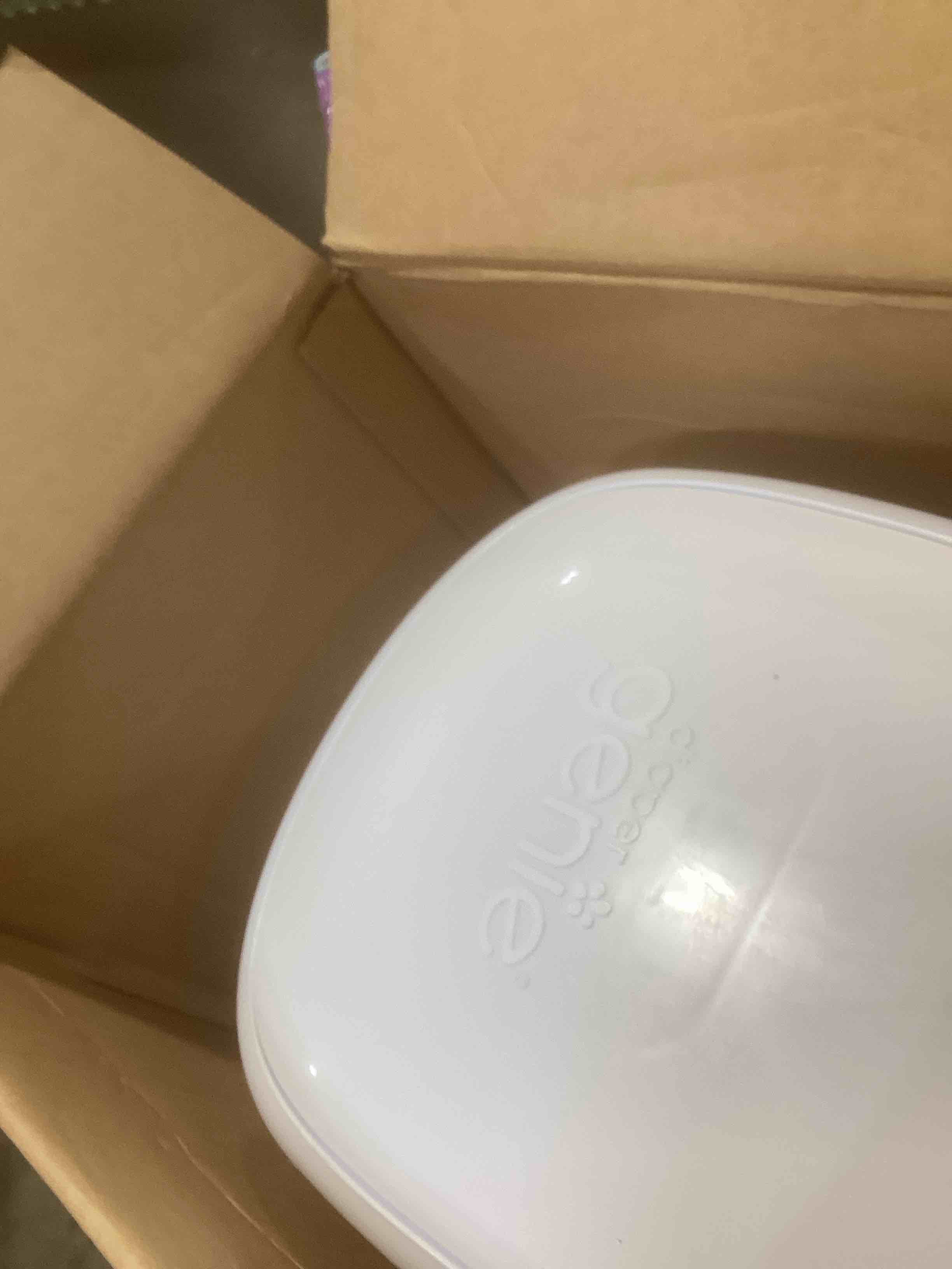 Condition photo showing Good Condition for Playtex Diaper Genie Complete Pail with Built-In Odor Controlling Antimicrobial, Includes Pail & 1 Refill, White , 8.36 Pound White Pail + 1 Refill