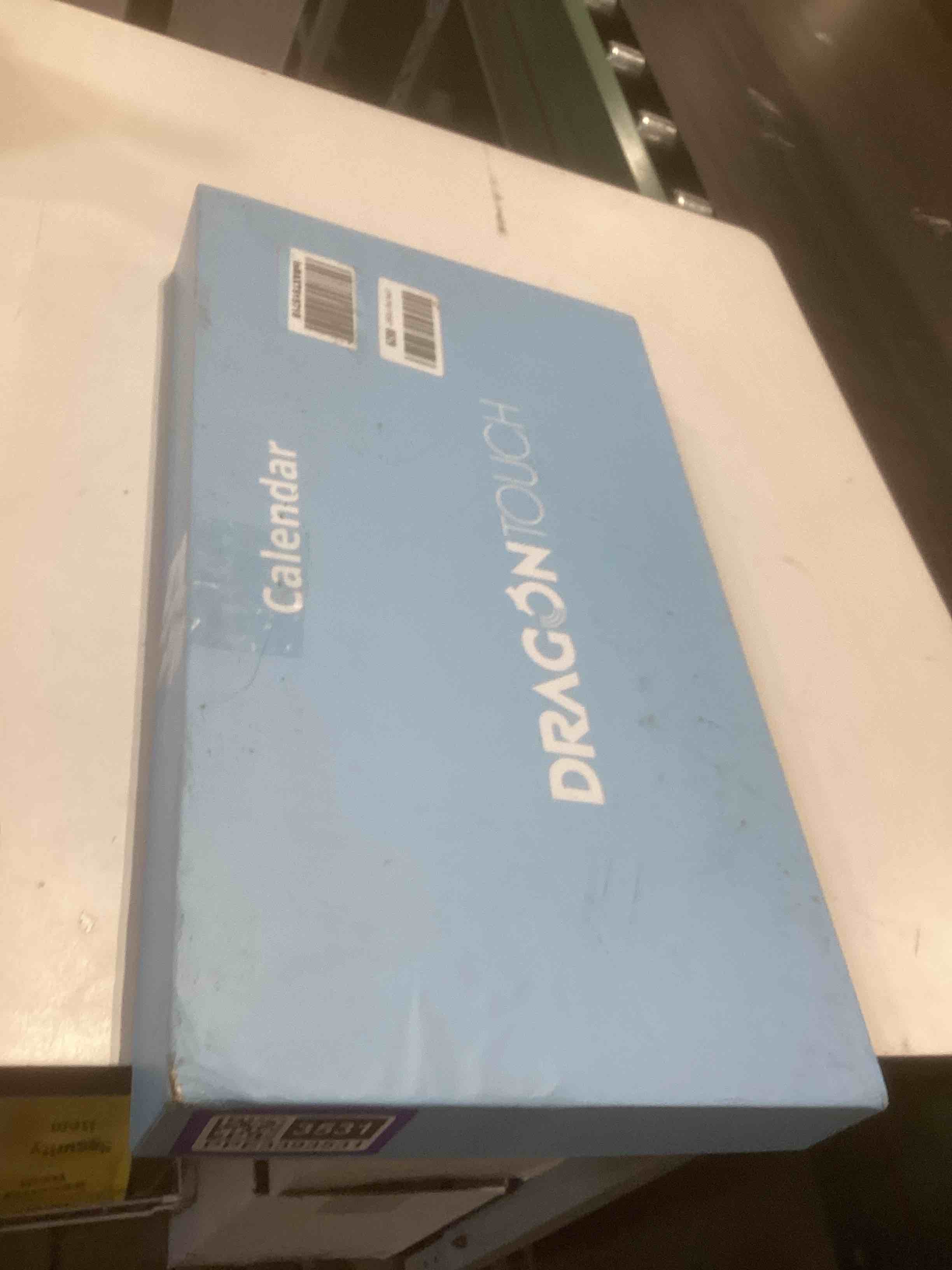 Condition photo showing As Is for Dragon Touch 15.6 inch Digital Calendar Chore Chart – Interactive Touchscreen, Smart Family Planner, Hearth Display Desk Digital Picture Frame Best Gifts for Christmas, Wedding, Mom