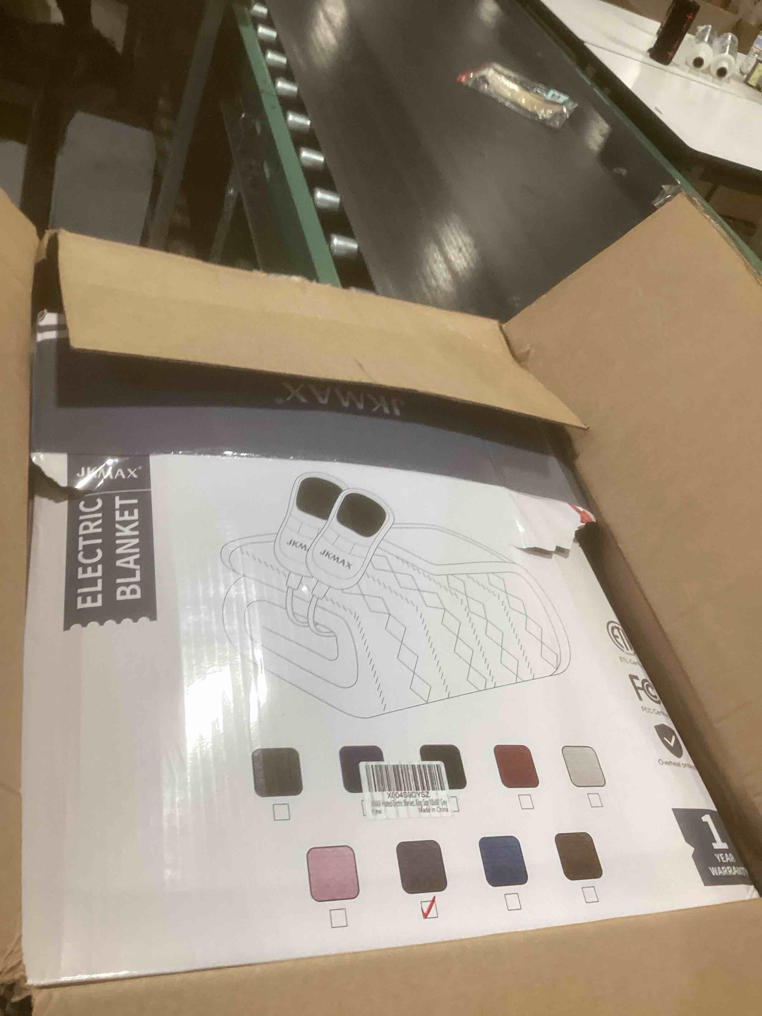 Condition photo showing Good Condition for Heated Electric Blanket King Size-100"x90" Heating Blanket with 10 Heating Levels & 5 Time Settings Over-Heat Protection?Winter Warmer for Adults with ETL Certification?Grey? Grey King 100" x 90"