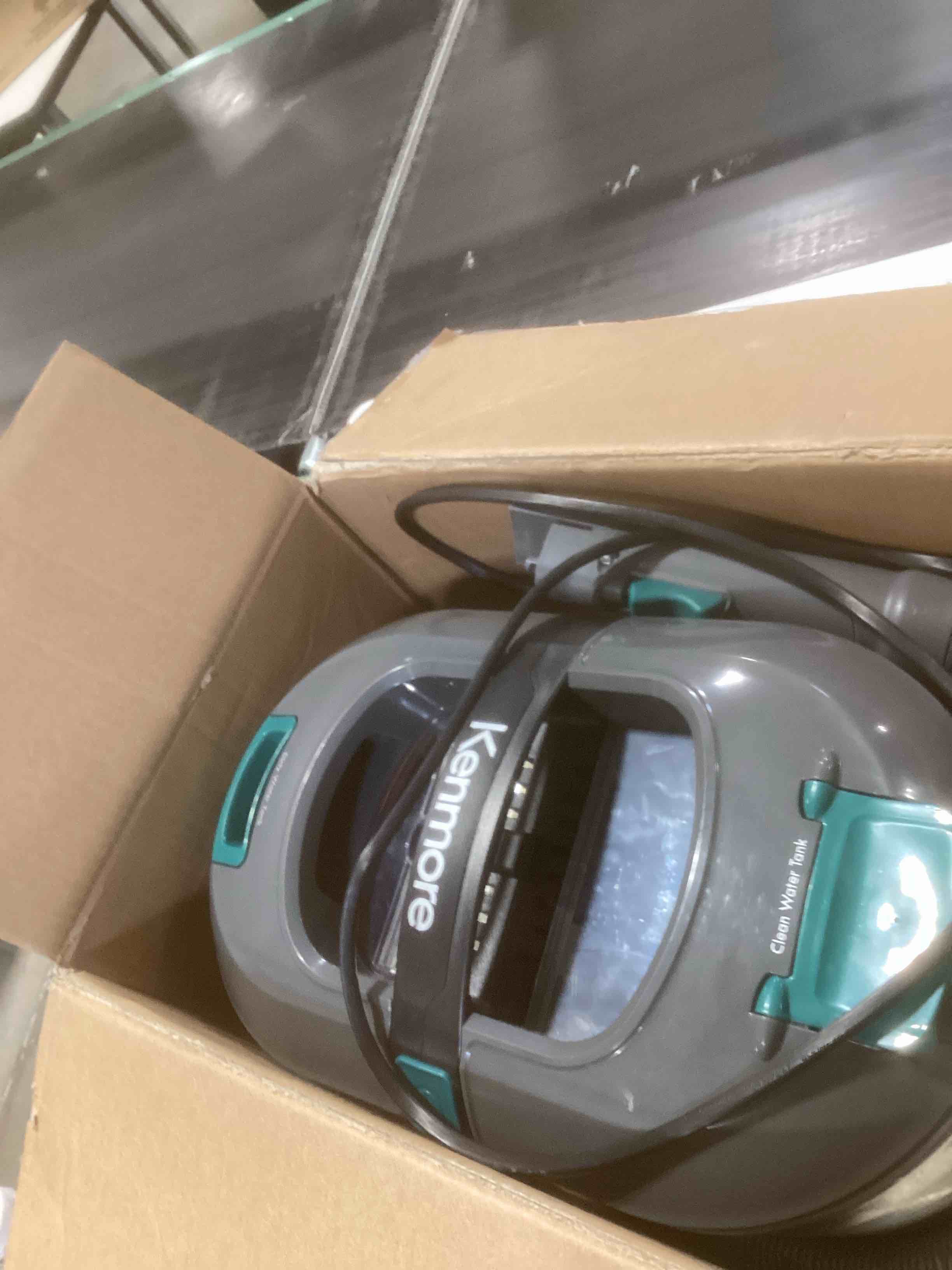 Condition photo showing As Is for Kenmore KW2001 SpotLite Portable Carpet Spot Cleaner & Pet Stain Remover, 17Kpa Powerful Suction with Versatile Tools for Upholstery, Couches, Car and Auto Detailer, Gray