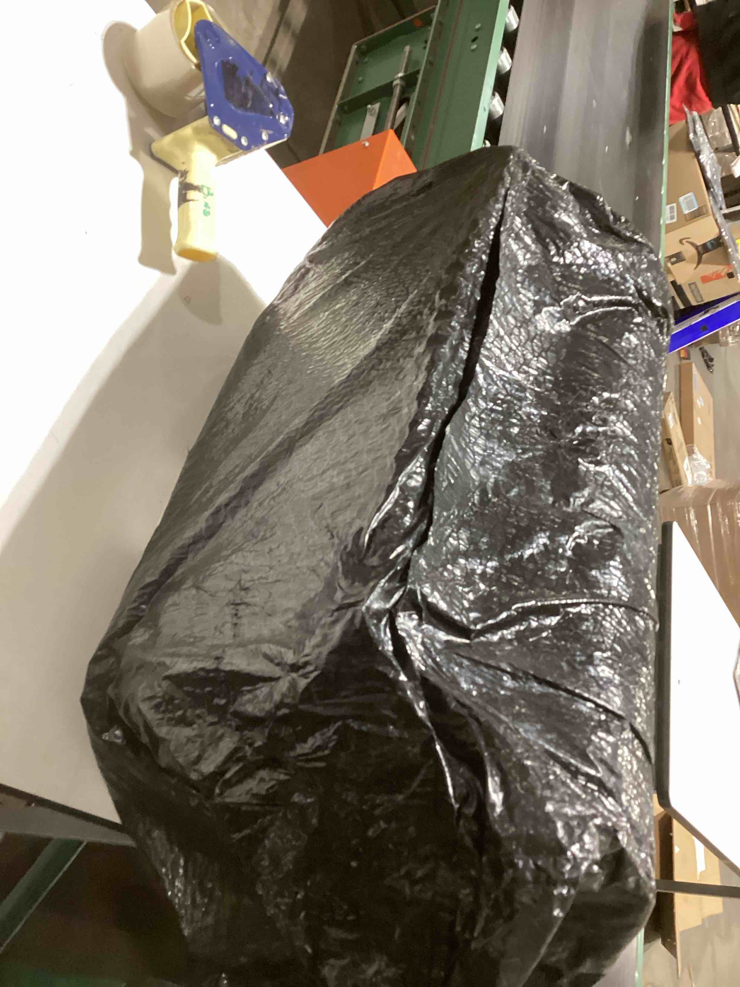 Condition photo showing As Is for MLILY Tri-Fold Memory Foam Mattress, 4 inch Single Folding Mattress with Collapsible and Washable Cover, Travel and Guest Mat, 75"×25"×4", Grey