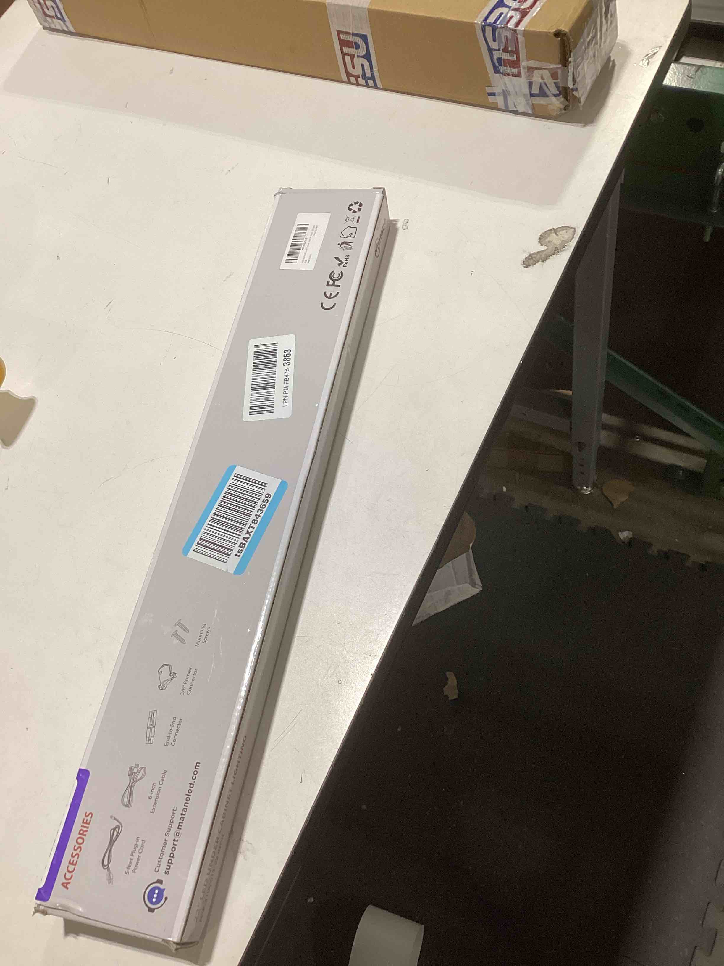 Condition photo showing Good Condition for Matane 22IN Hardwired Under Cabinet Lights, Soft White 3000K, Bright White 4000K, Daylight White 5000K, 120V Dimmable LED Under Cabinet Lighting for Kitchen, 13W ETL Listed 22 inch