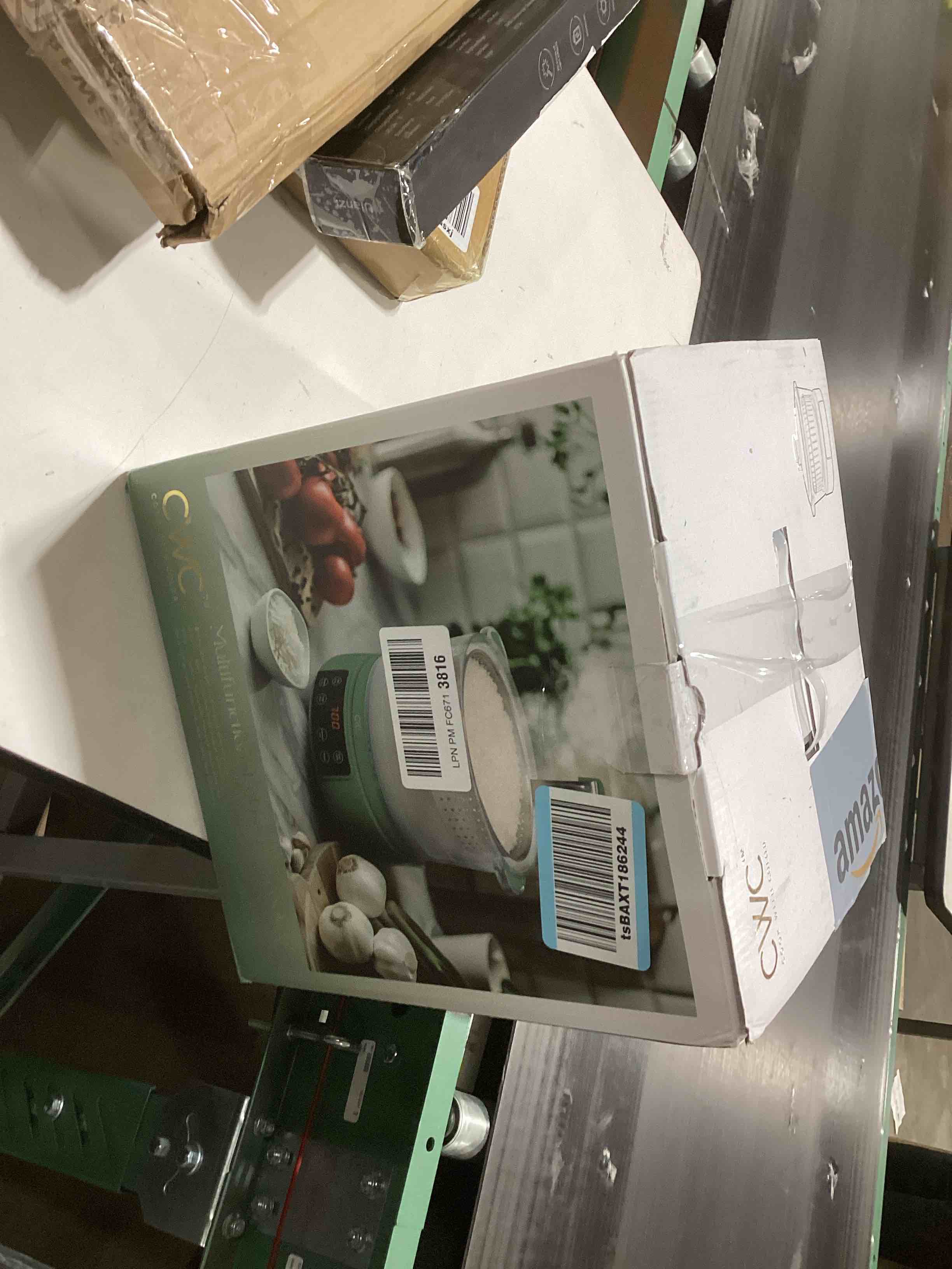 COOK WITH COLOR 3L Glass Low Carb Rice Cooker - Makes 6 Cups Cooked Low Sugar Rice with Auto Lift Fi