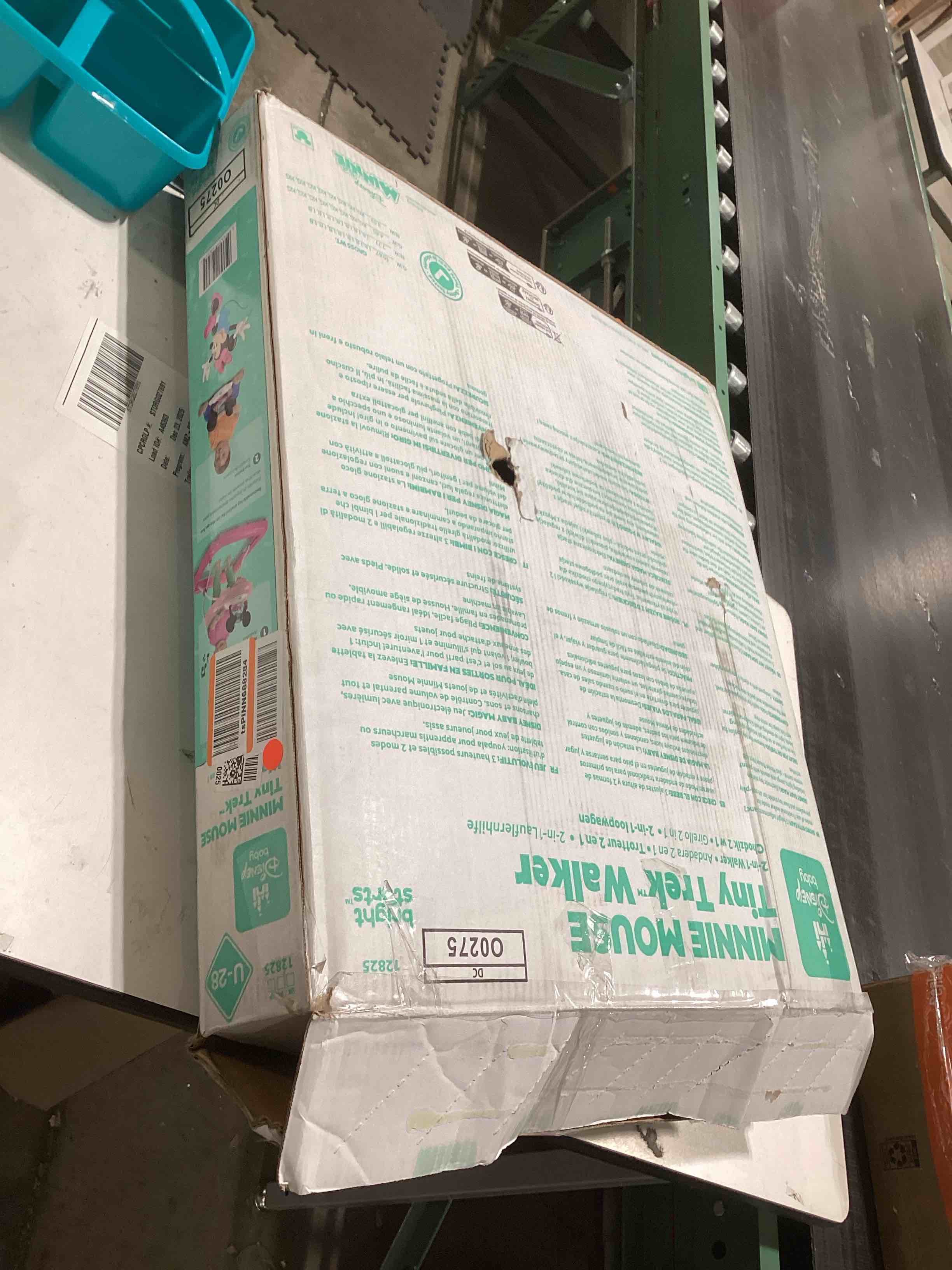 Condition photo showing Good Condition for Bright Starts Disney Baby Minnie Mouse Forever Besties 2-in-1 Baby Activity Walker - Easy Fold Frame and Removable -Toy Station, 6 Months and up Pink