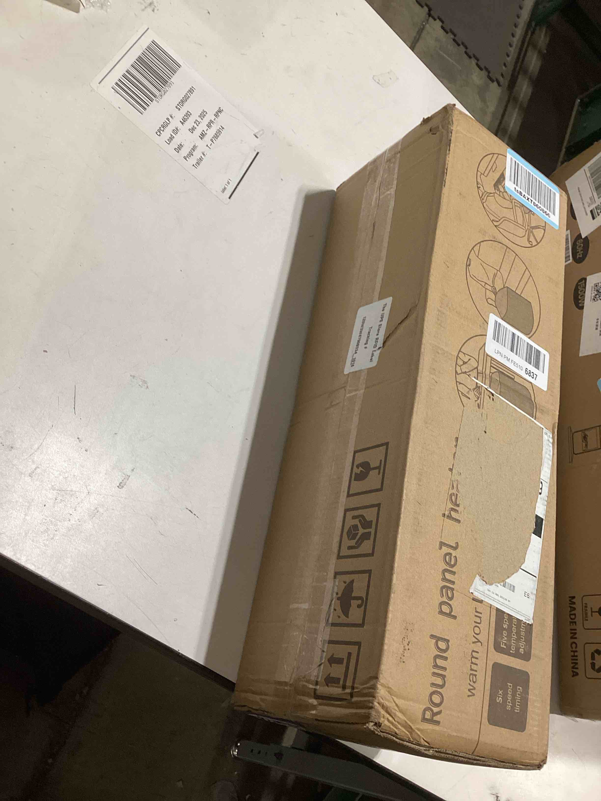 Condition photo showing As Is for Under Desk Heater Leg Feet Foot Warmer,Personal Portable Space Heaters Quiet Small For Office Home Indoor Use Large Room,Electric Energy Efficient,Essentials Supplies For Women Grey