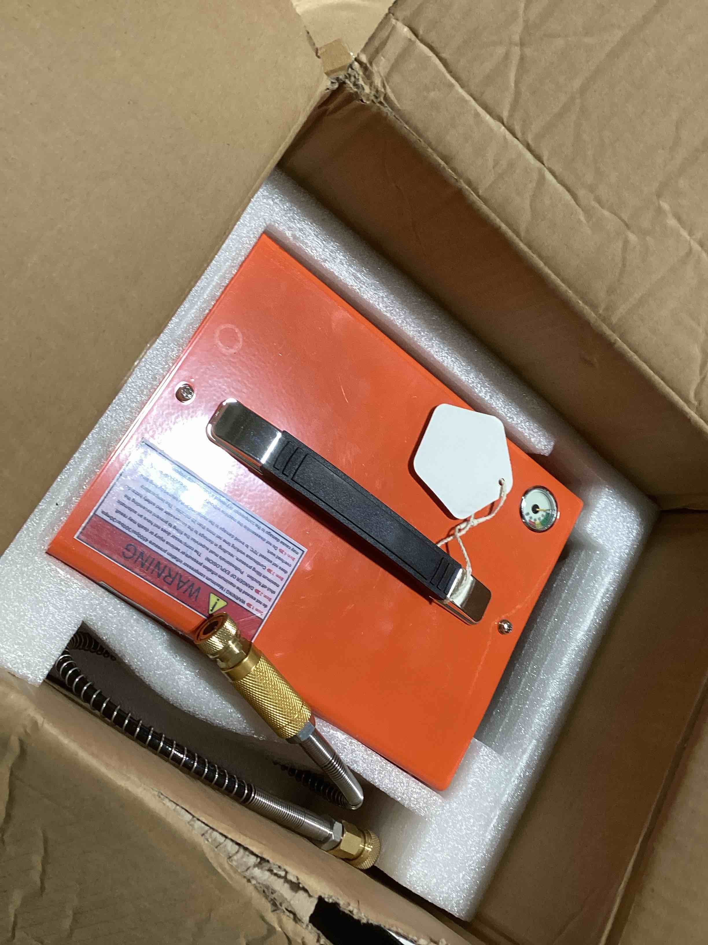 Condition photo showing Good Condition for TOAUTO A5 4500Psi 30Mpa PCP Air Compressor,12V DC/110V AC PCP Airgun Compressor with Built-in Fan& Water/Oil-Free& One Button Start, with Adapter HPA Compressor for Paintball/PCP Rifle/Mini Scuba Tank