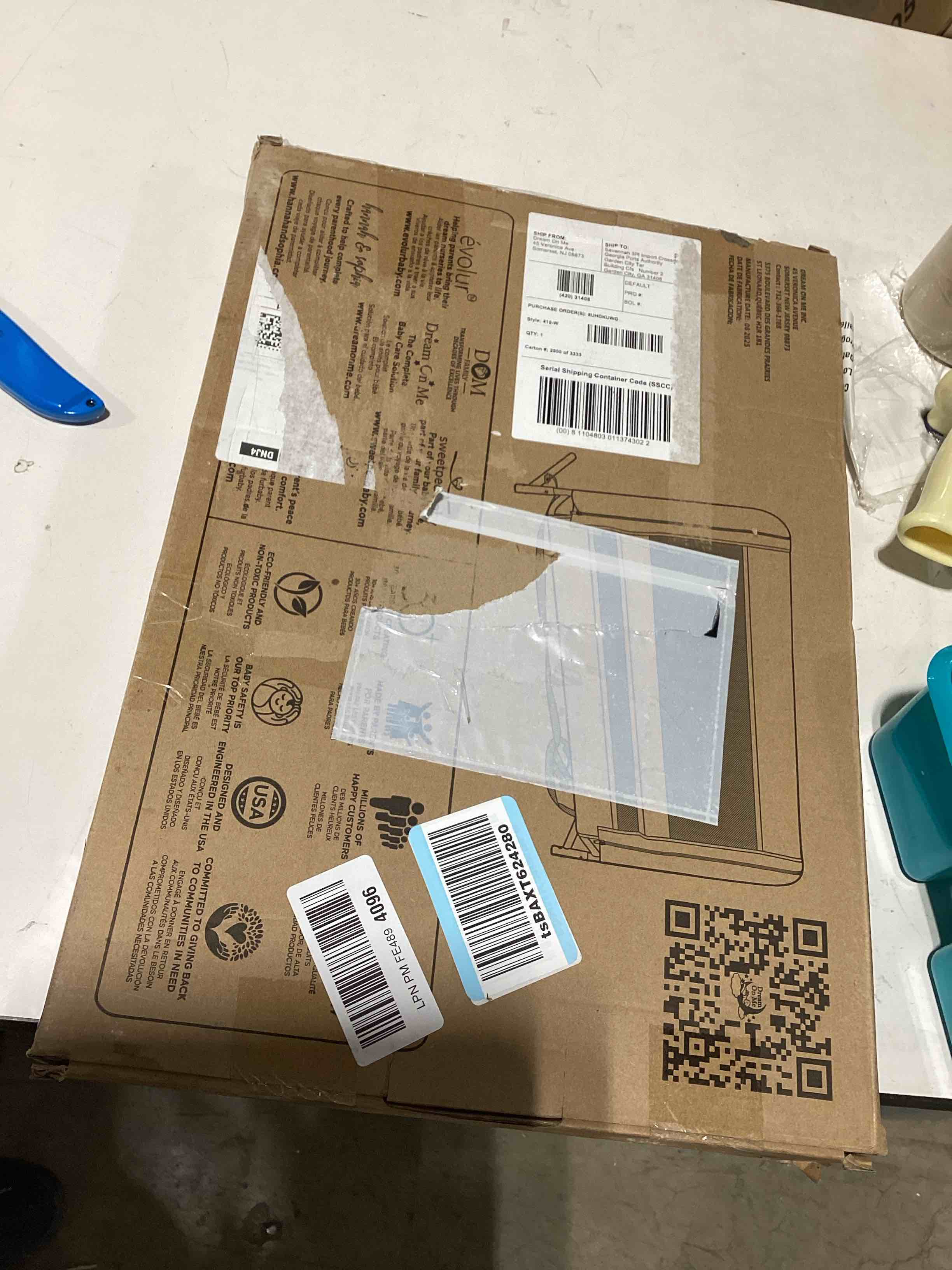 Condition photo showing Good Condition for Dream On Me Lightweight Mesh Security Adjustable Bed Rail for Toddler, Breathable Mesh Fabric, Suitable for All Types Of Beds, Reinforced Anchor System Bed Guard Rail, White