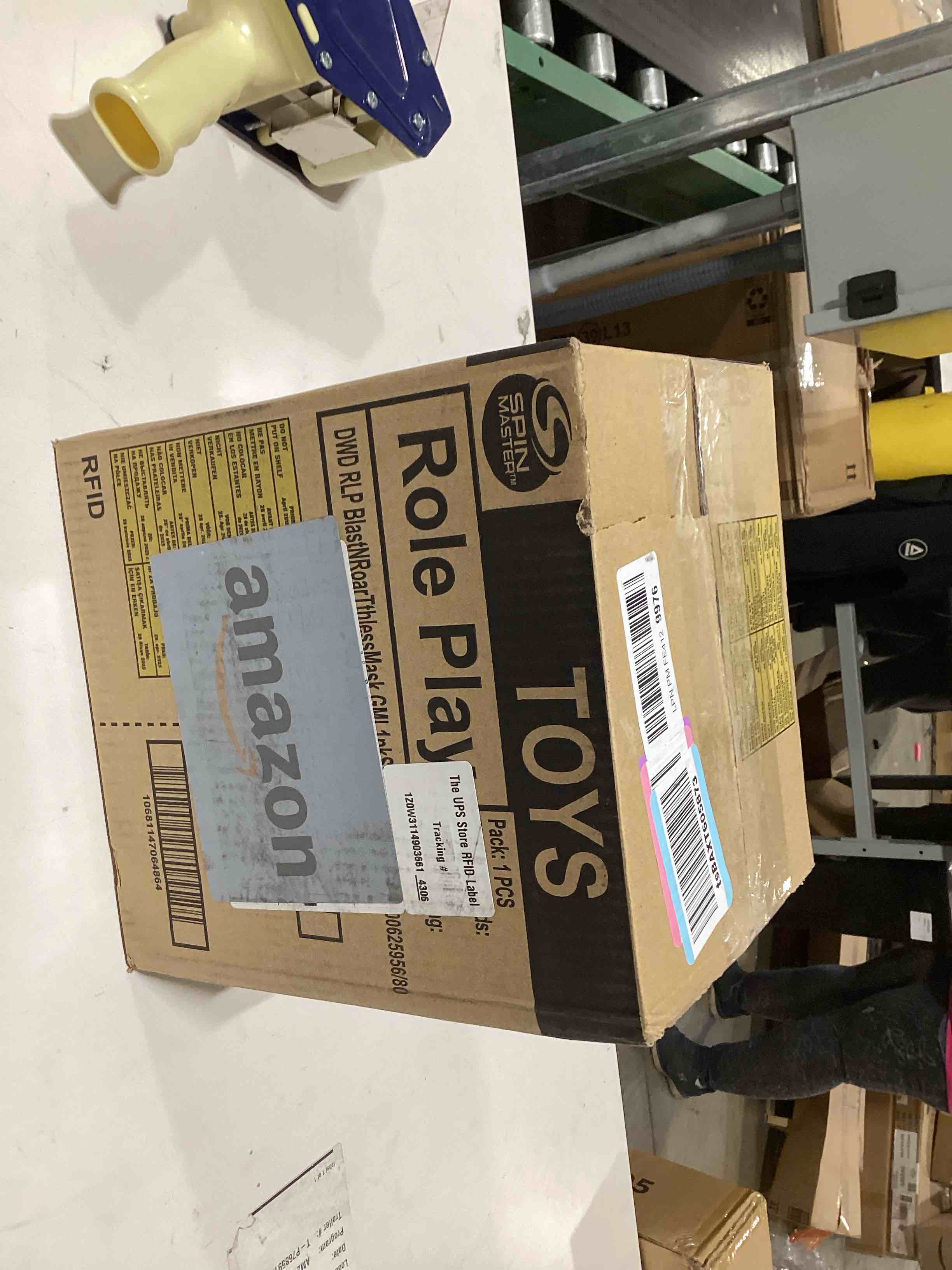 Condition photo showing As Is for Dreamworks Dragons How To Train Your Dragon, Electronic Blast & Roar Toothless Mask, Kids Dress Up & Pretend Play Costumes for Boys & Girls Ages 4 & Up