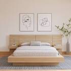 ((Incomplete box)) Kaenen 4 Piece Bedroom Set Bed Size: Queen, Color: Beige