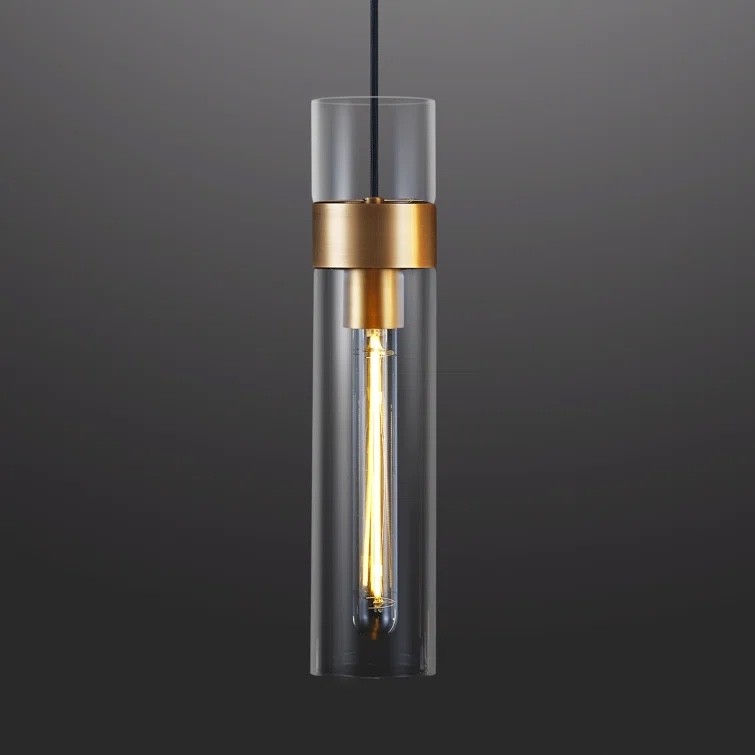 Steban 1 - Light Dimmable Cylinder Pendant Light