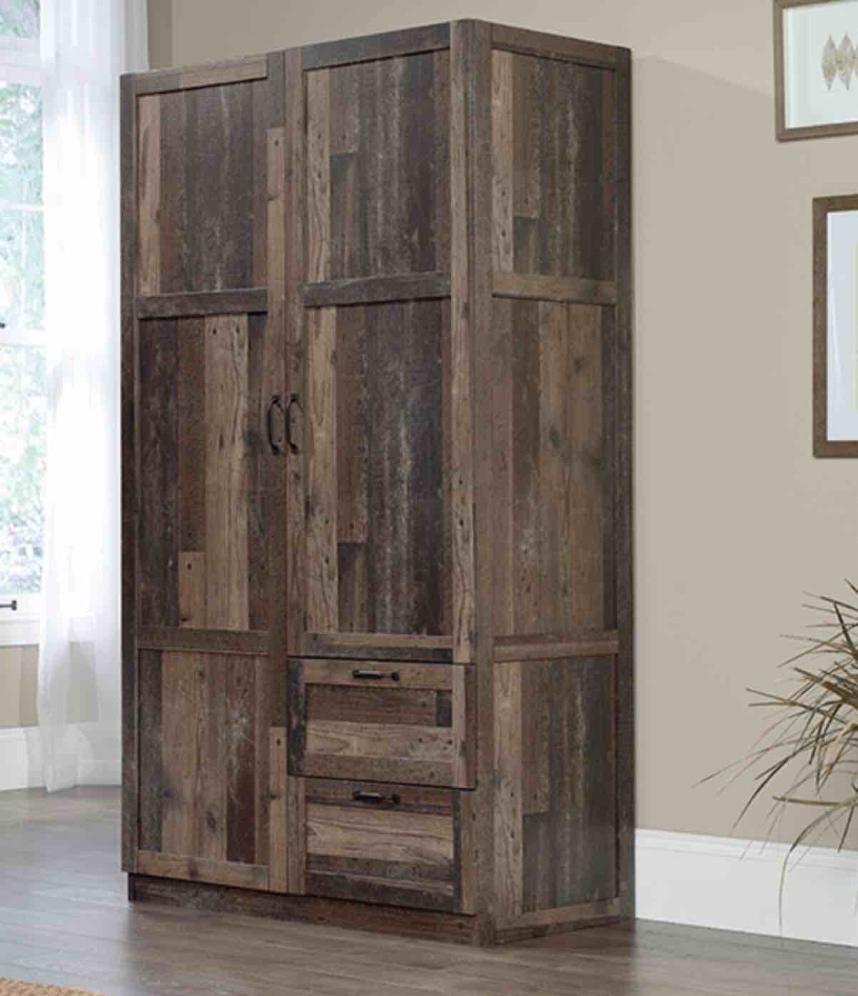 ( incomplete)THE WOODEN CITY Sheesham Solid Wood Wardrobe, Wardrobe for Clothes, Almirah for Clothes for Bedroom & Living Room Furniture - White
