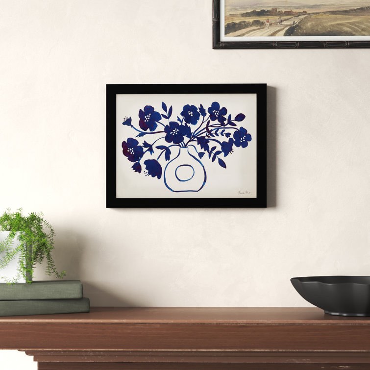Modern Blue by Farida Zaman size: 40x 30
