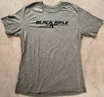 Black Rifle AR T-shirt  heather Gray Small