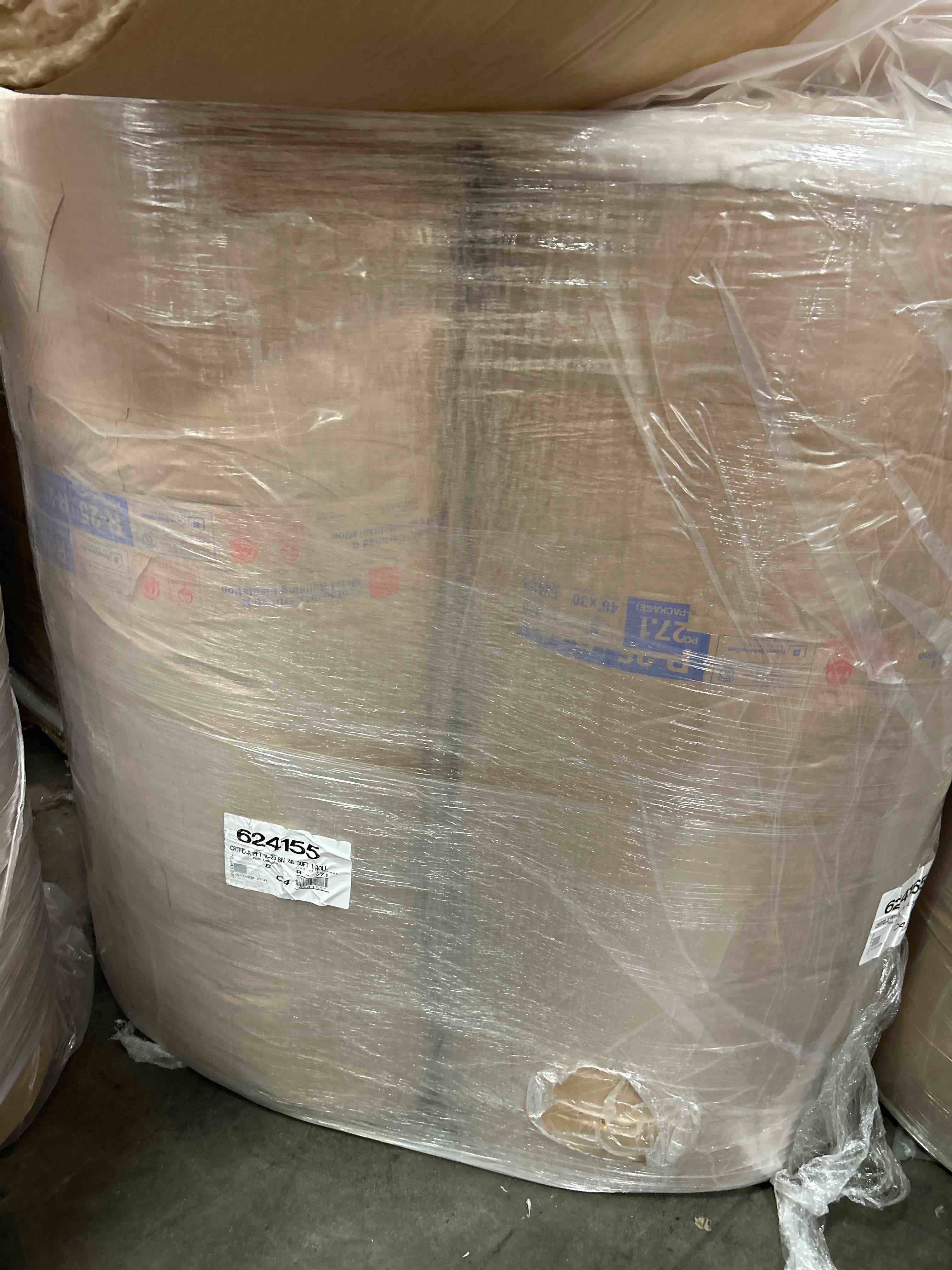 Pole Barn Insulation R-25  48” 120 sq Ft Rolls & R-10 400 sq ft Roll 