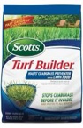 Scotts Turf Builder Halts Crabgrass Preventer with Lawn Food - Pre-Emergent Weed Killer, Fertilizer, 16,000 sq. ft., 42.47lb.