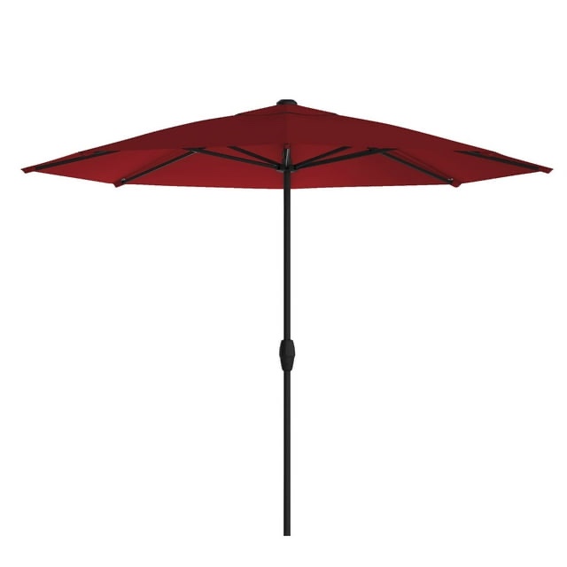 above 9' patio market umbrella oneclick gen2 with push button tilt