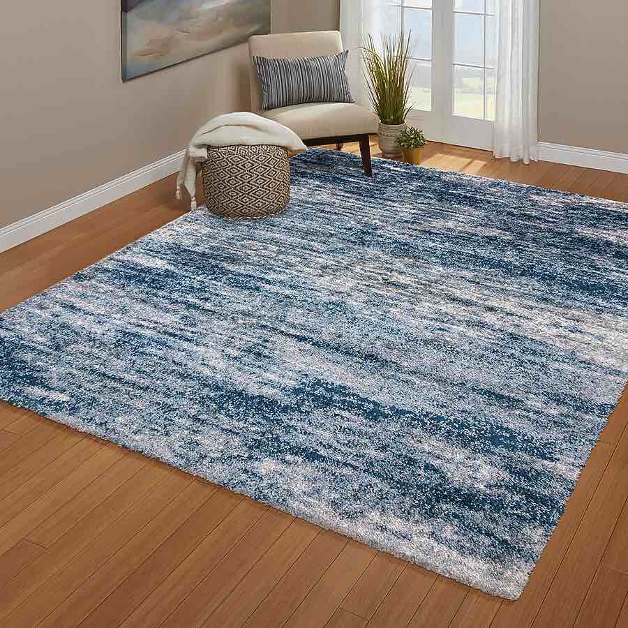 8x10 Lennox area rug, Chanda Blue design