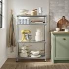 member’s mark home 4-tier steel shelving with shelf liners, 36" w x 14" d x 56.5" h