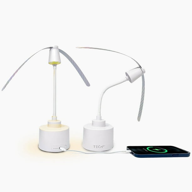 tech squared fly fan, 2pk.