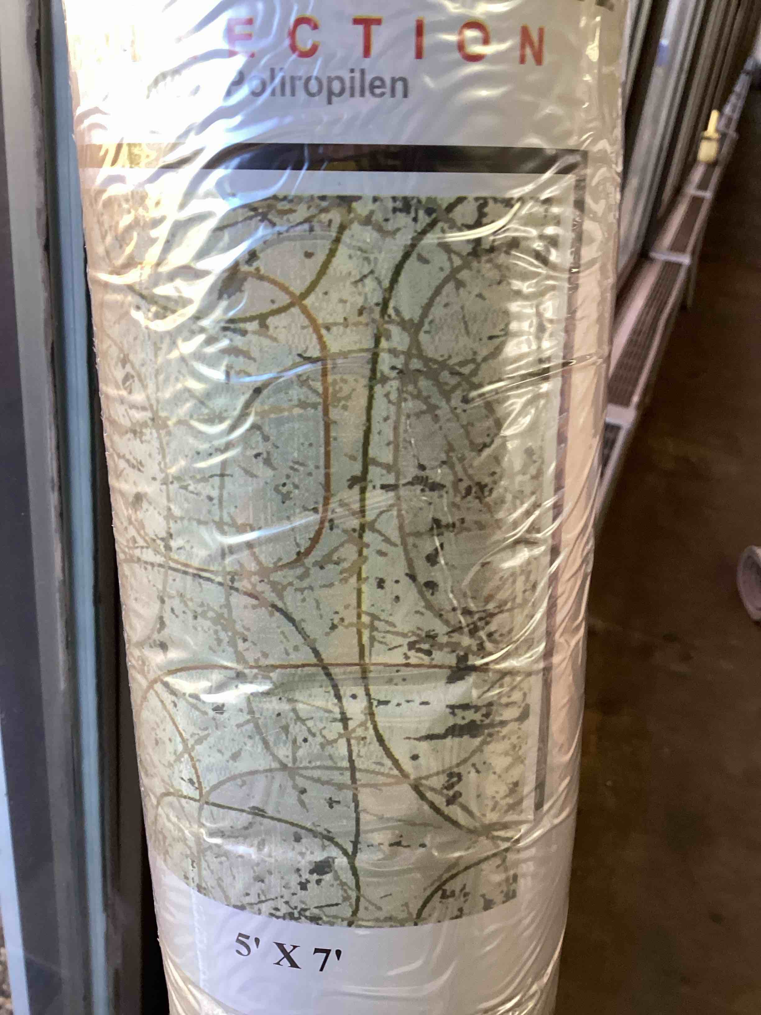 Atlanta Collection Pera Rug 5 x 7 beige/grey