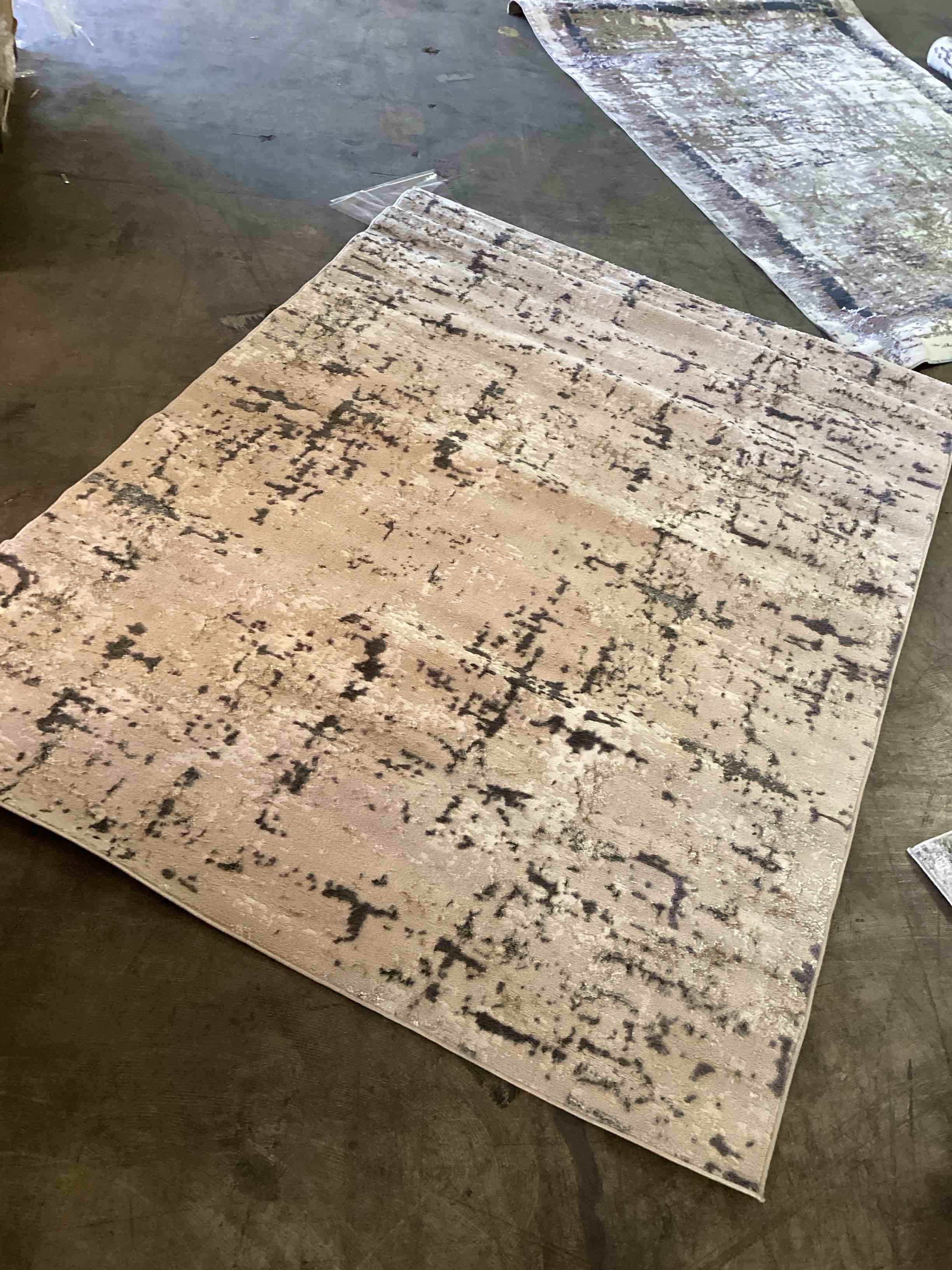 Panamera Collection Karenpera Area Rug (5’*7’) grey/light beige